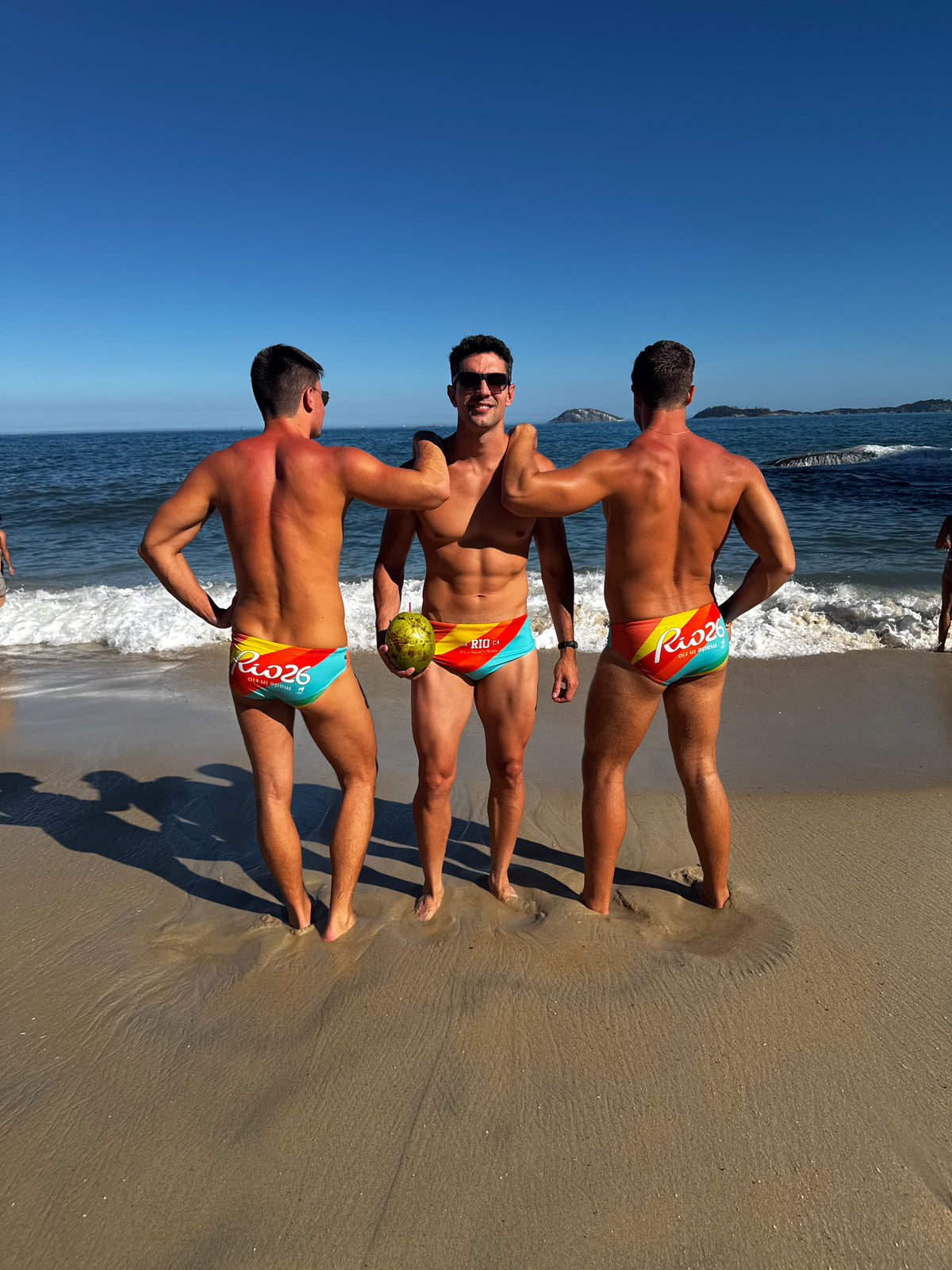 CA-RIO-CA RIO26 SUNGA Print - Men's Designer Swimwear