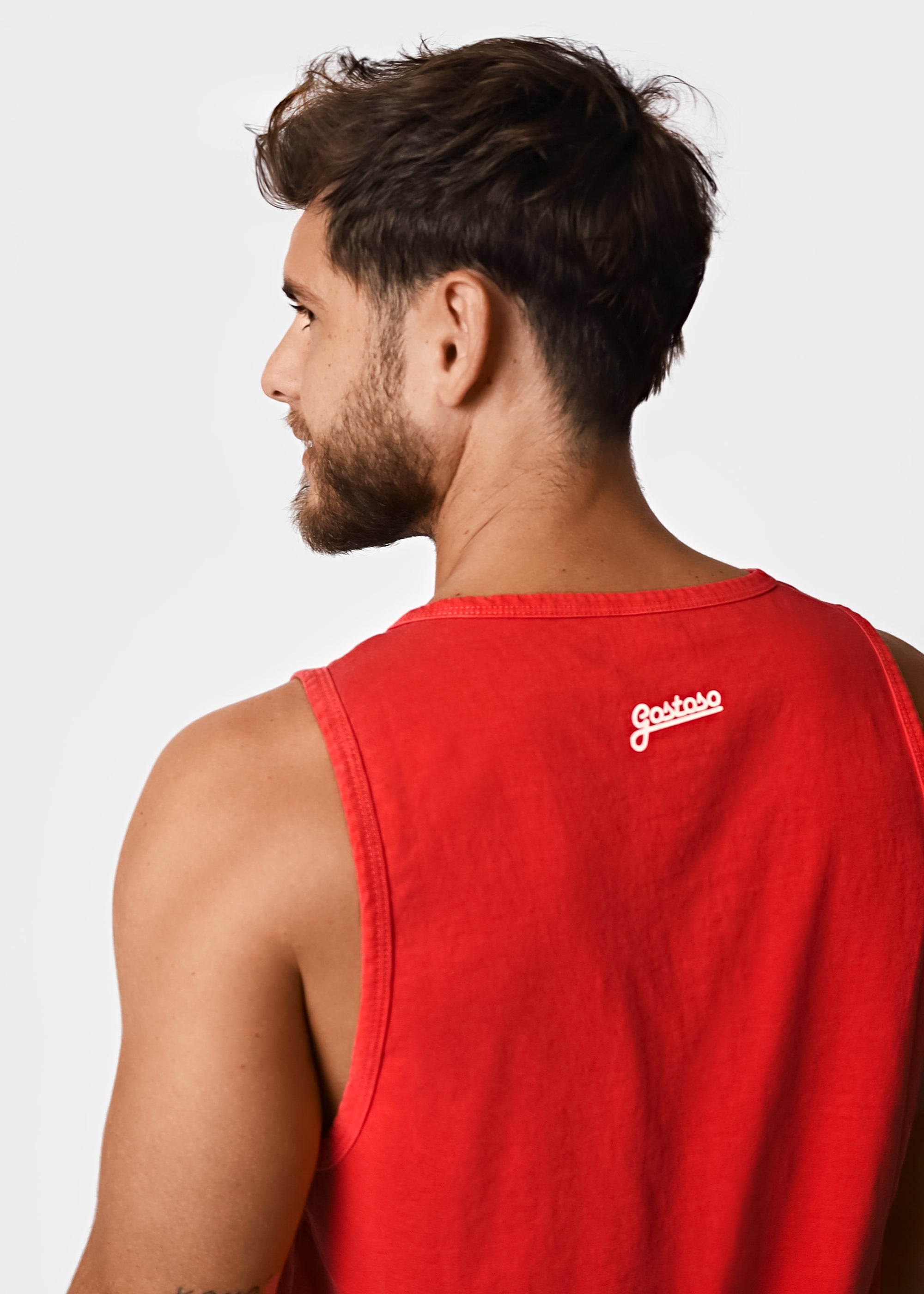GOSTOSO Red Tank  - Men's tank top