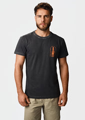 Gostoso Logotipo Regata Ribada com Estampa de Listras em Branco e Preto - Regatas Masculinas
