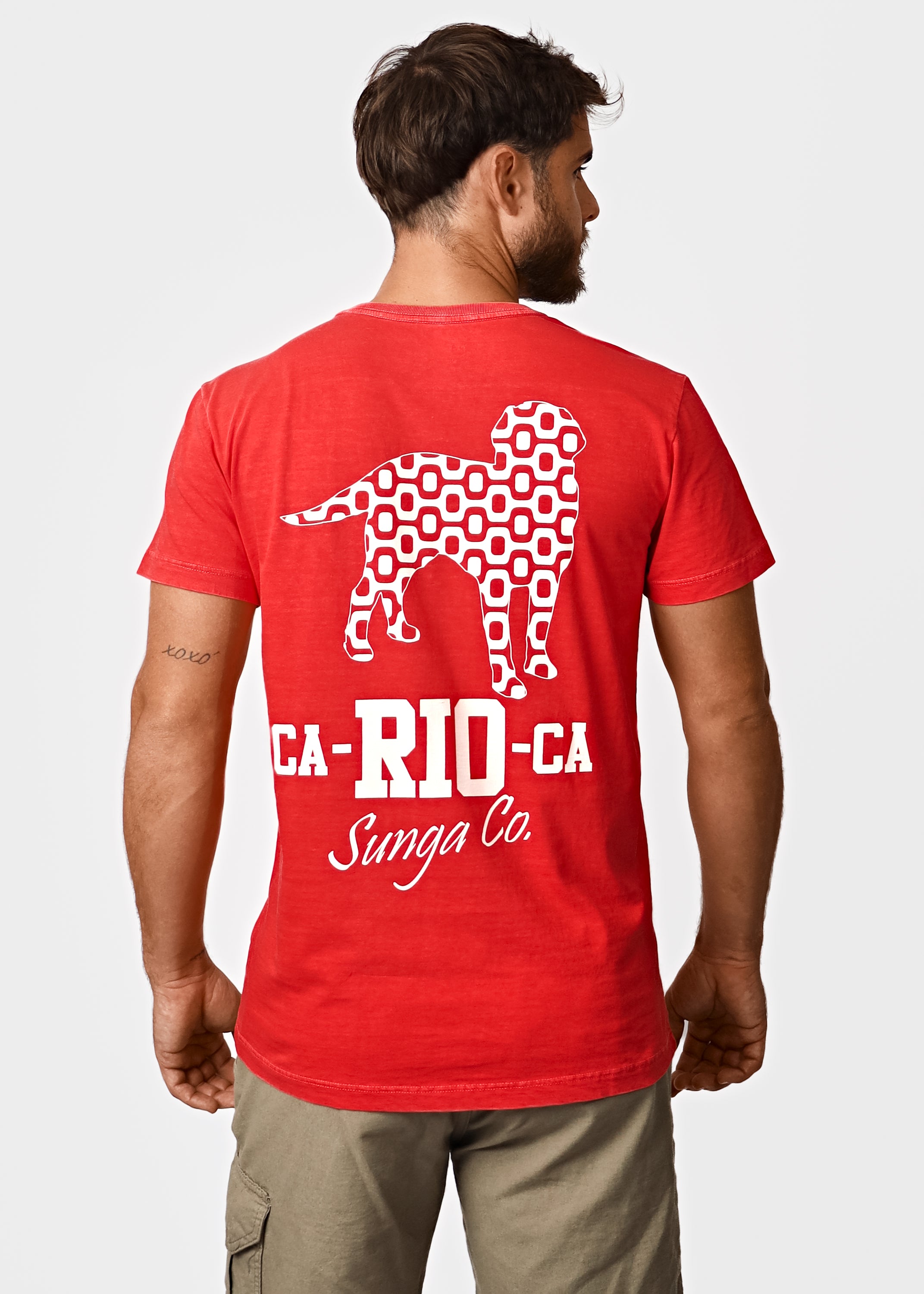 Gostoso Camiseta De Tirantes Acanalada Con Estampado De Rayas En Blanco Y Negro Logotipo - Camisetas De Tirantes Hombre
