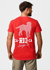 Gostoso Camiseta De Tirantes Acanalada Con Estampado De Rayas En Blanco Y Negro Logotipo - Camisetas De Tirantes Hombre