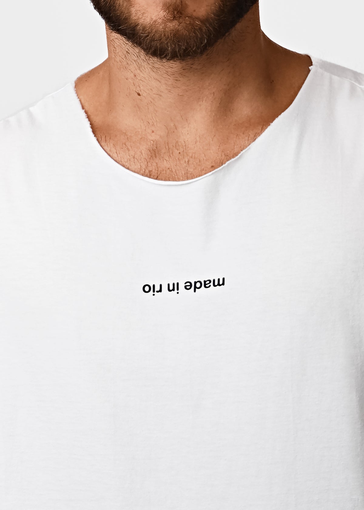 made in rio (flip) - Men's Cotton Sleeveless T-Shirt