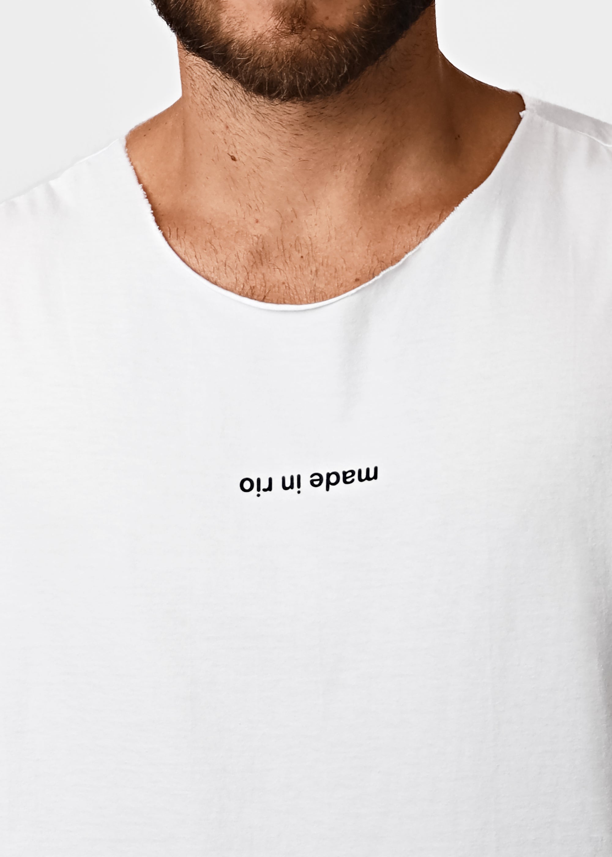 made in rio (flip) - Men's Cotton Sleeveless T-Shirt