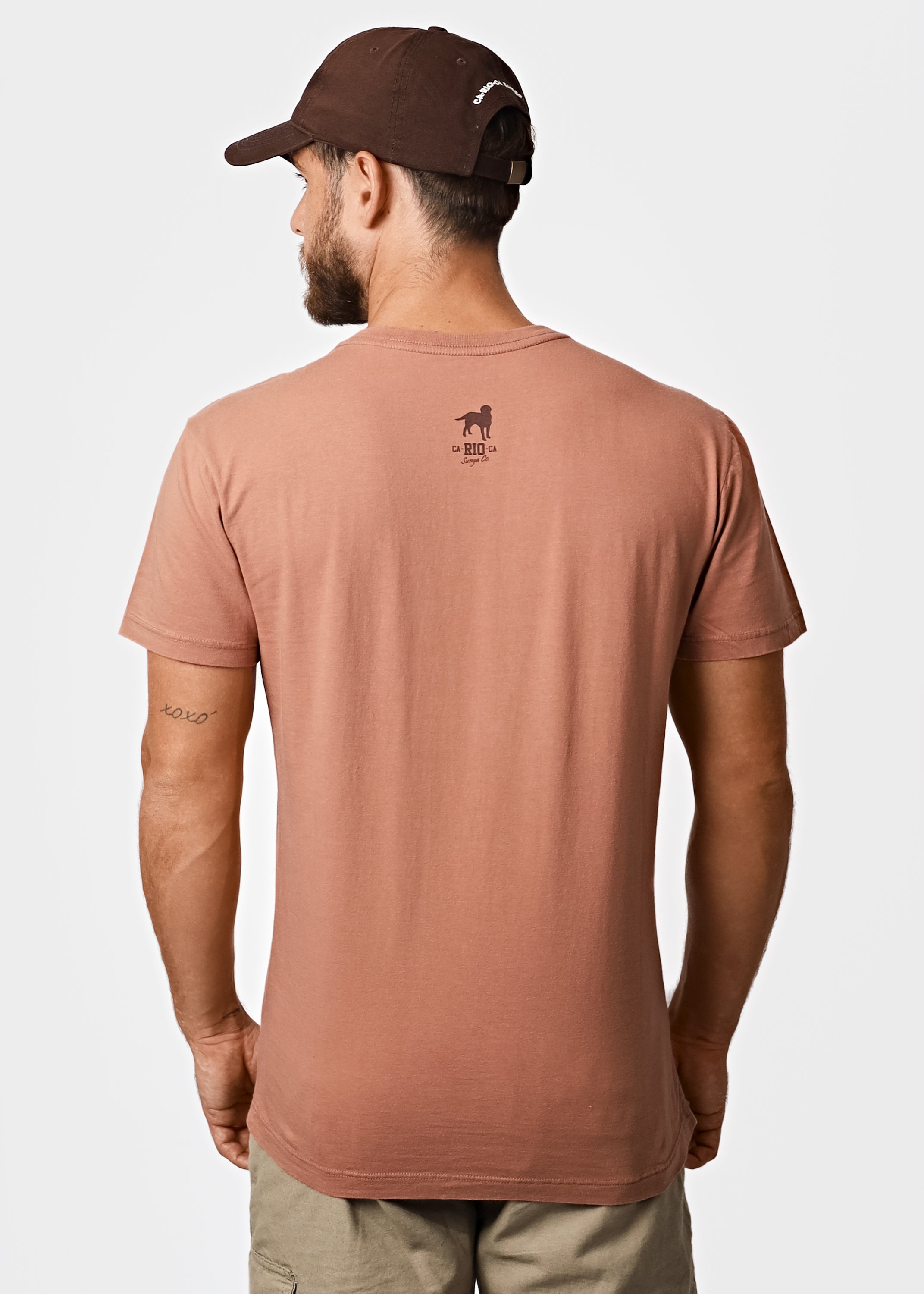 Gostoso Logotipo Regata Ribada com Estampa de Listras em Branco e Preto - Regatas Masculinas