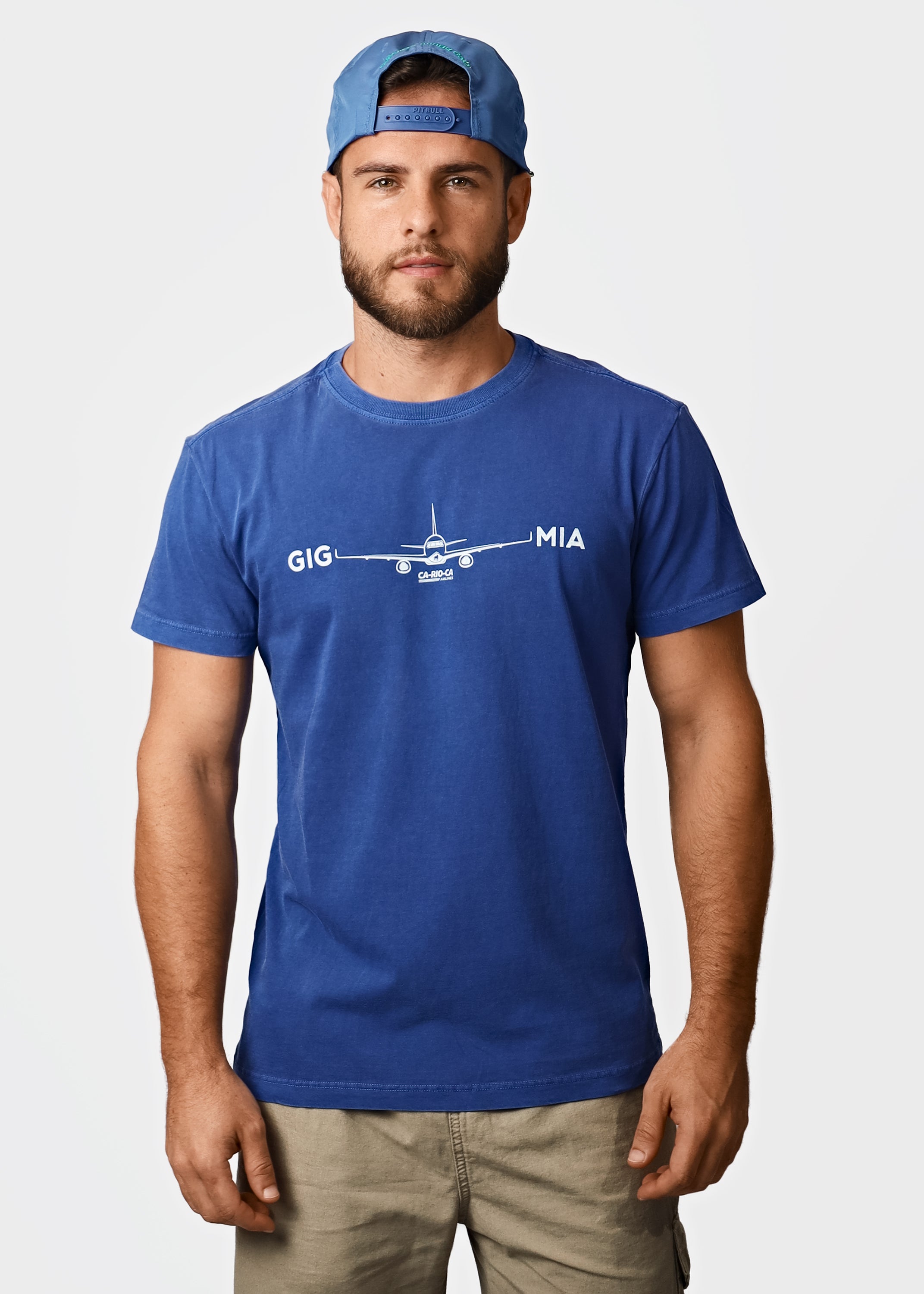 Gostoso Logotipo Regata Ribada com Estampa de Listras em Branco e Preto - Regatas Masculinas
