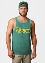 Gostoso Logotipo Regata Ribada com Estampa de Listras em Branco e Preto - Regatas Masculinas