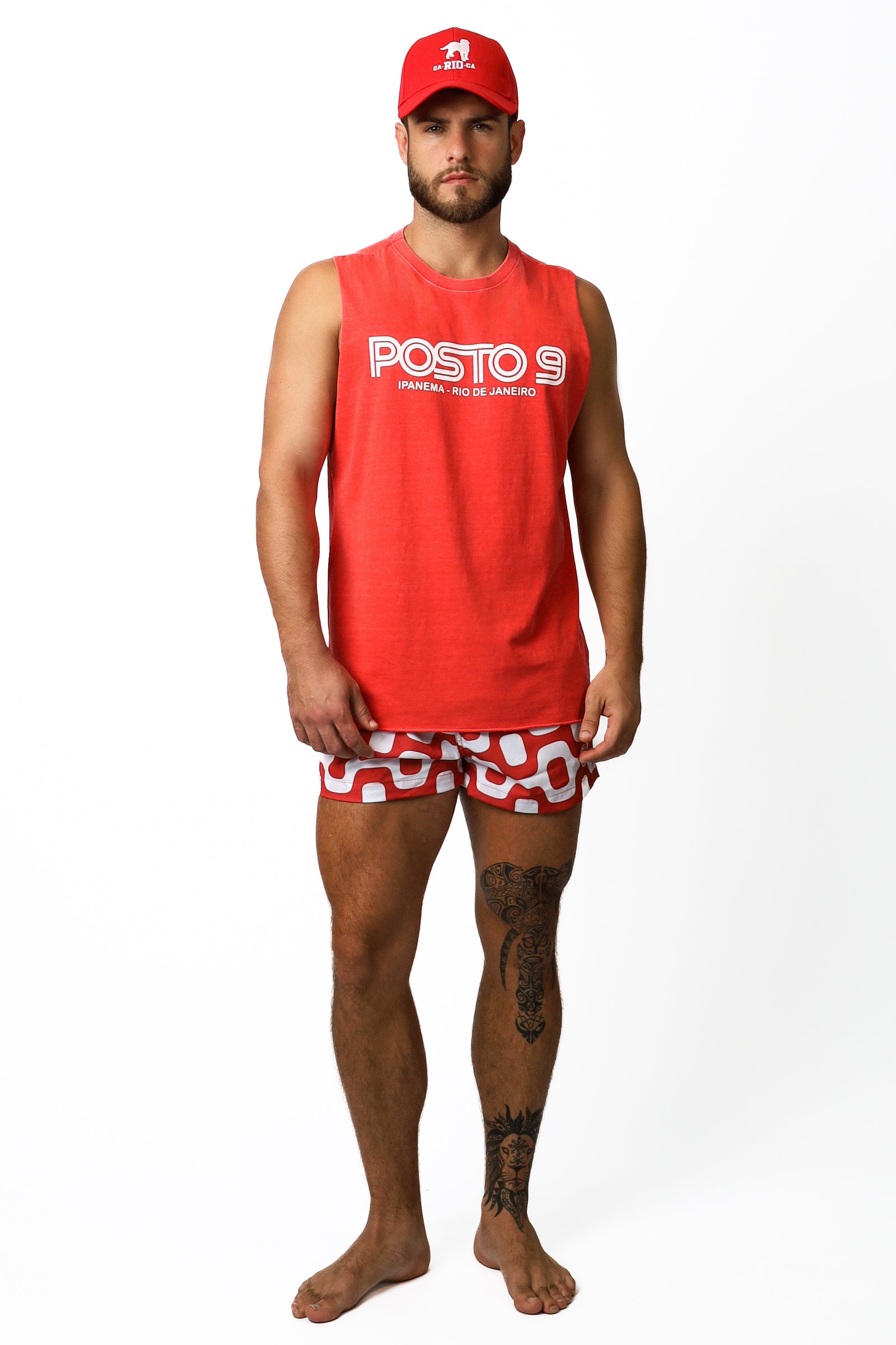 POSTO 9 IPANEMA TEE - Men's Sleeveless T-Shirt