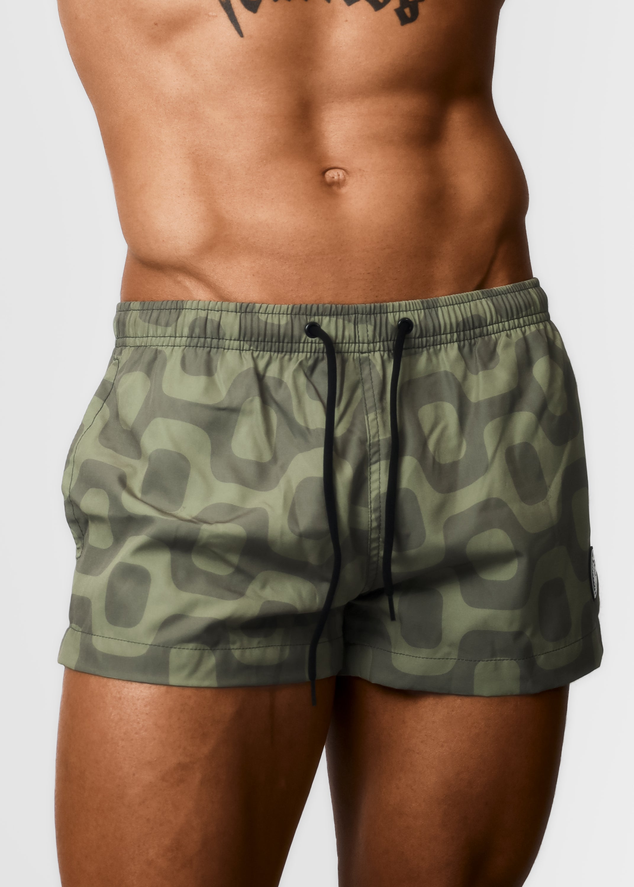 Shorts Verde Oliva - Shorts Italianos
