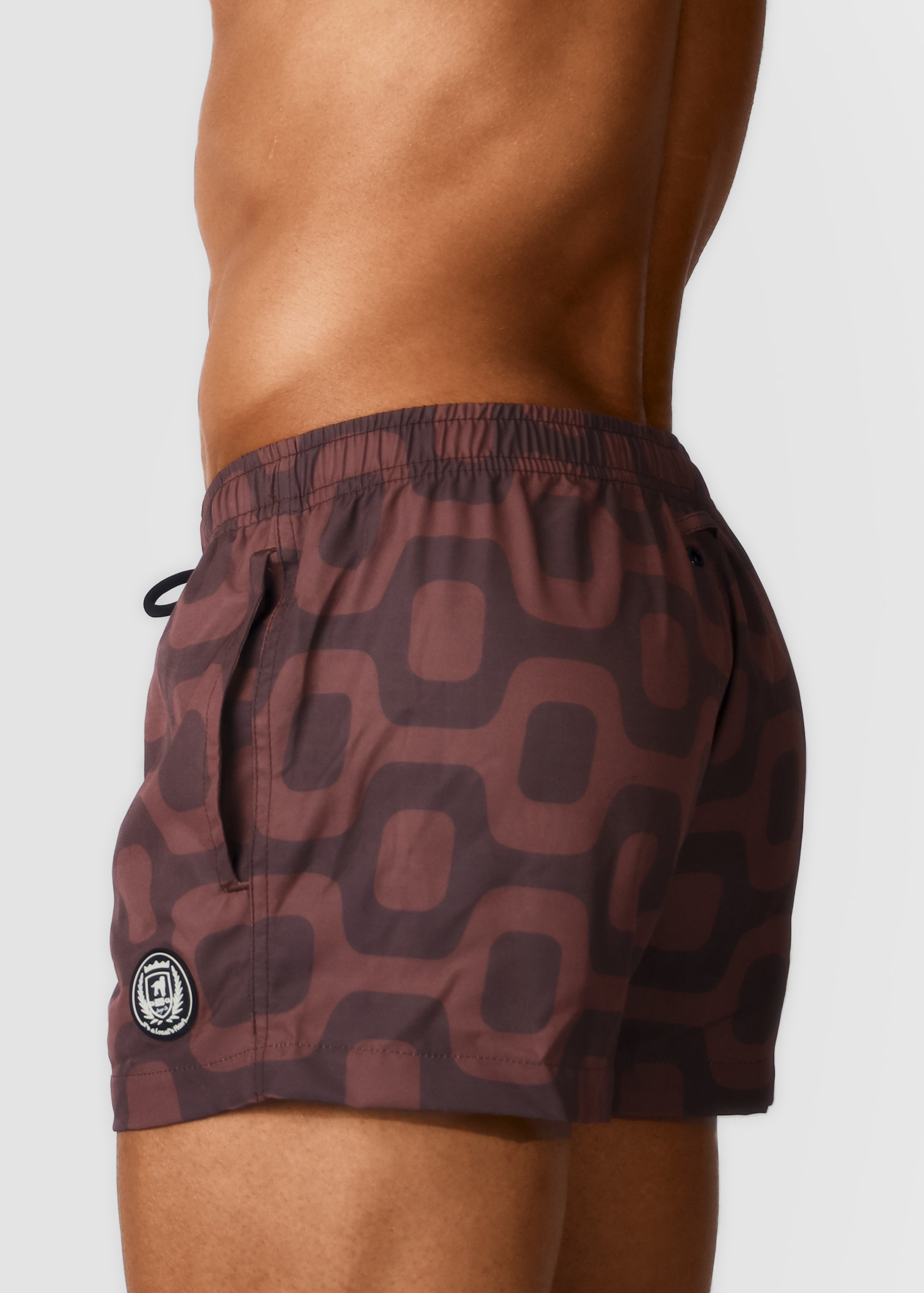 JAVA BROWN Pavement Shorts - Italian Shorts