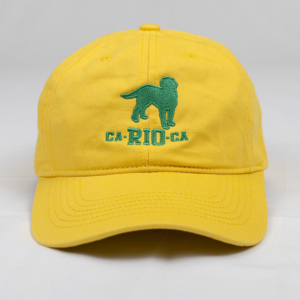 CA-RIO-CA Logotipo Bordado Diseñador Dad Hat - Gorra Trucker Hombre - Múltiples Colores