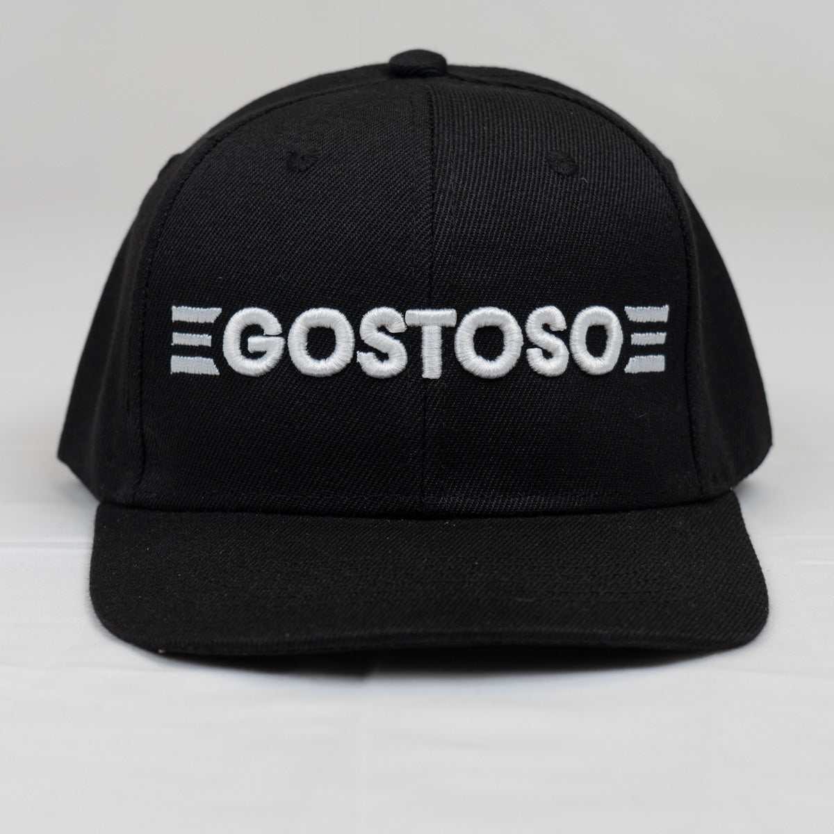 New 3D Puff Gostoso Stripes Logo Embroidered Baseball Hat