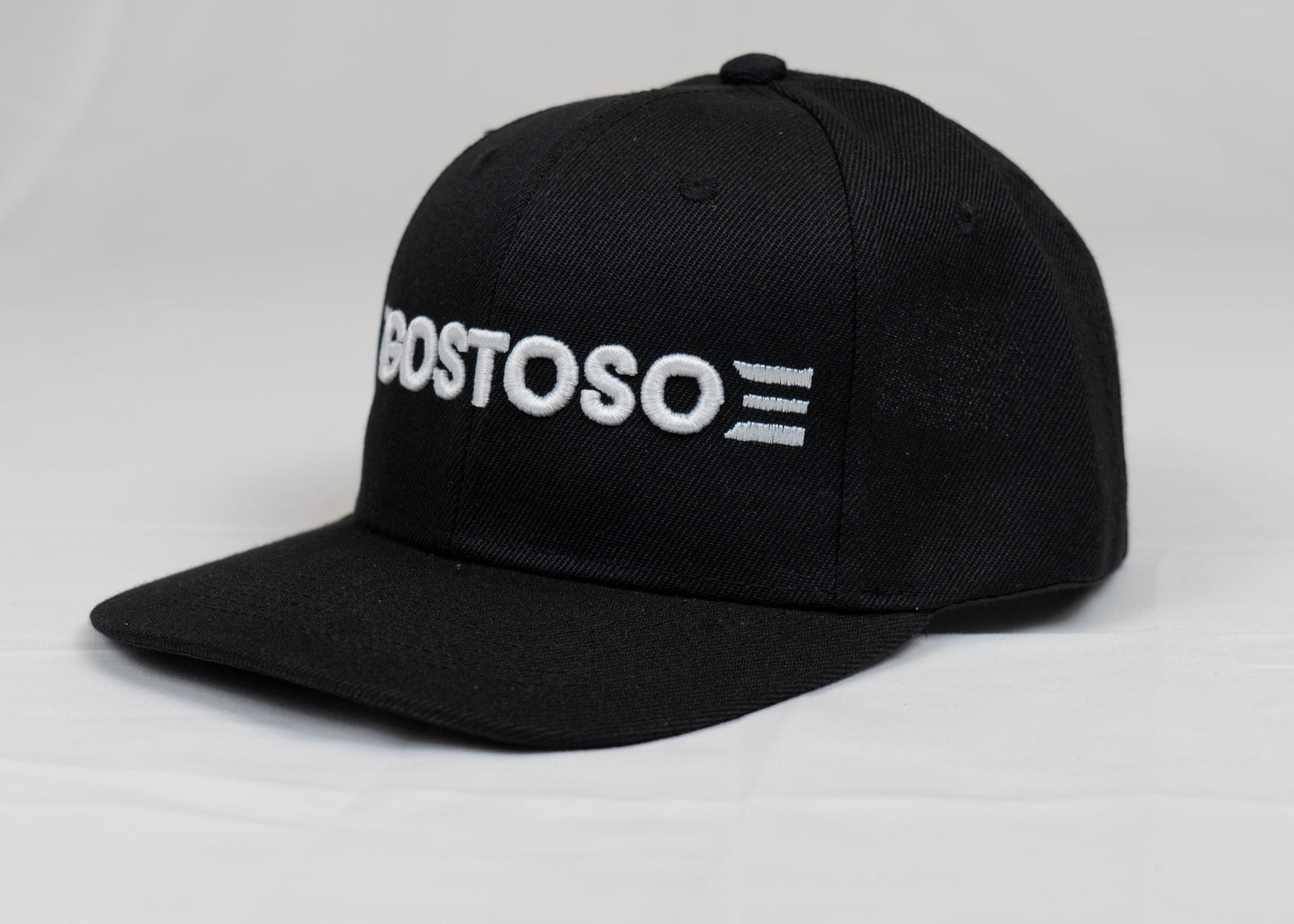 New 3D Puff Gostoso Stripes Logo Embroidered Baseball Hat