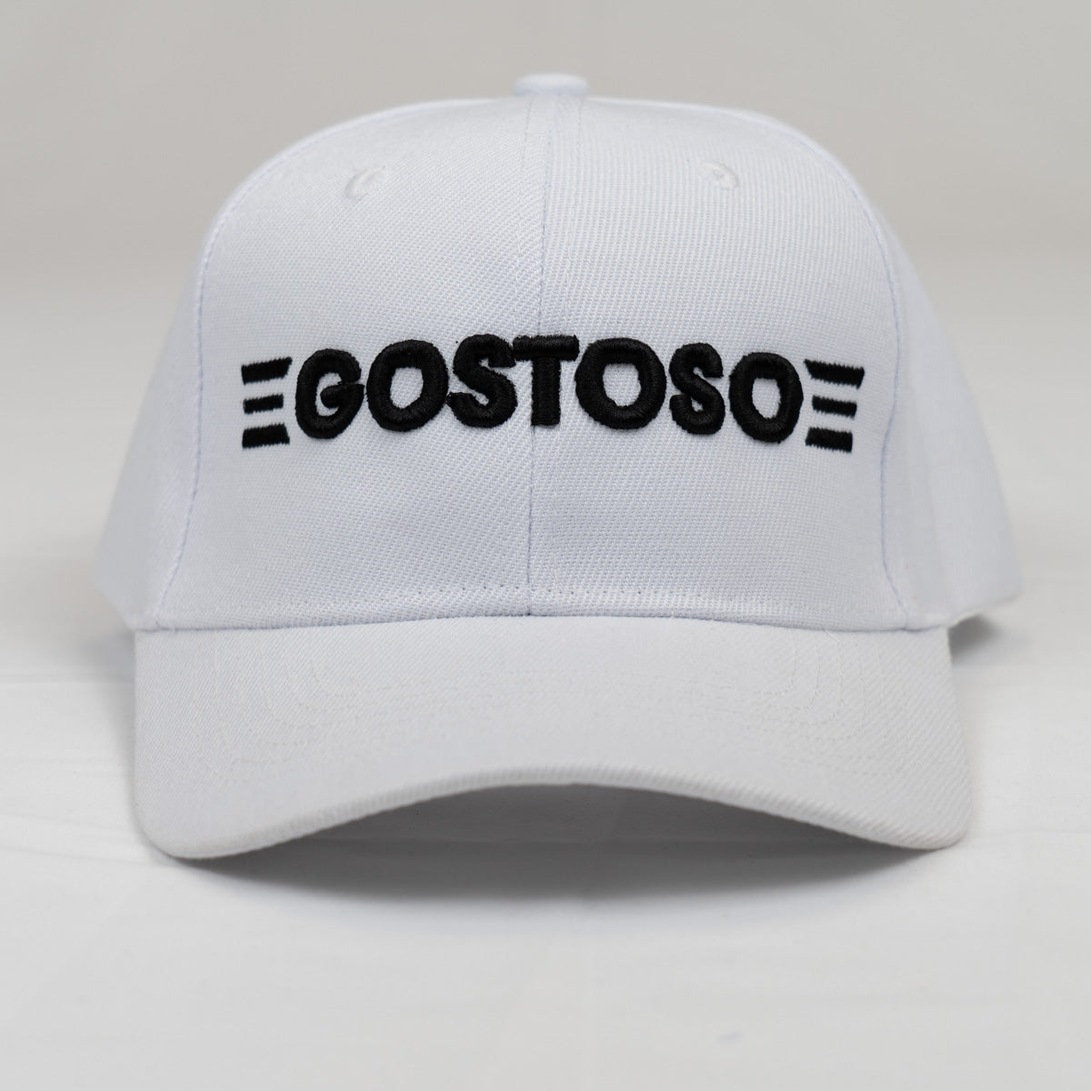 New 3D Puff Gostoso Stripes Logo Embroidered Baseball Hat