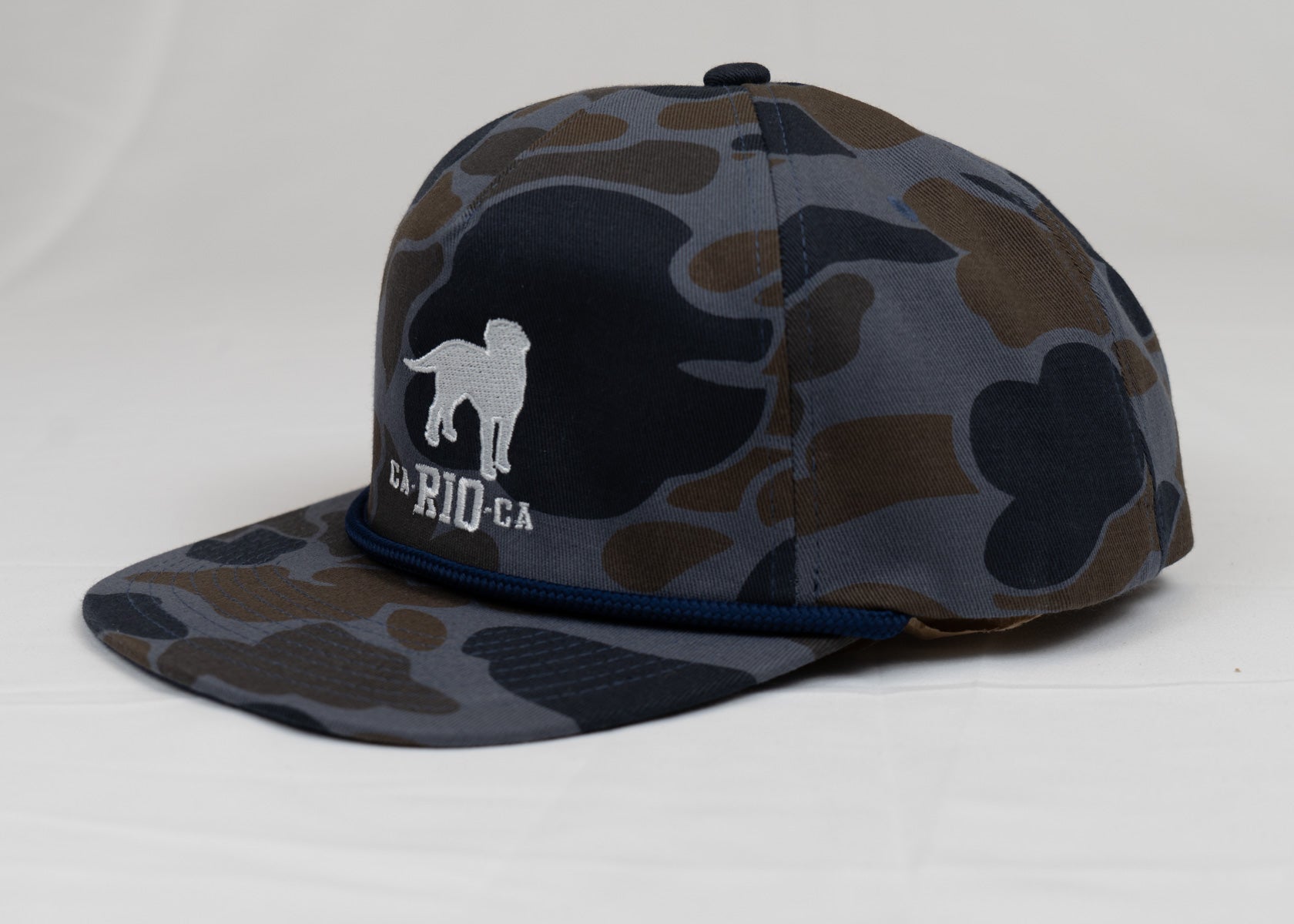 OLD SCHOOL CAMO UNSTRUCTURED ROPE HAT