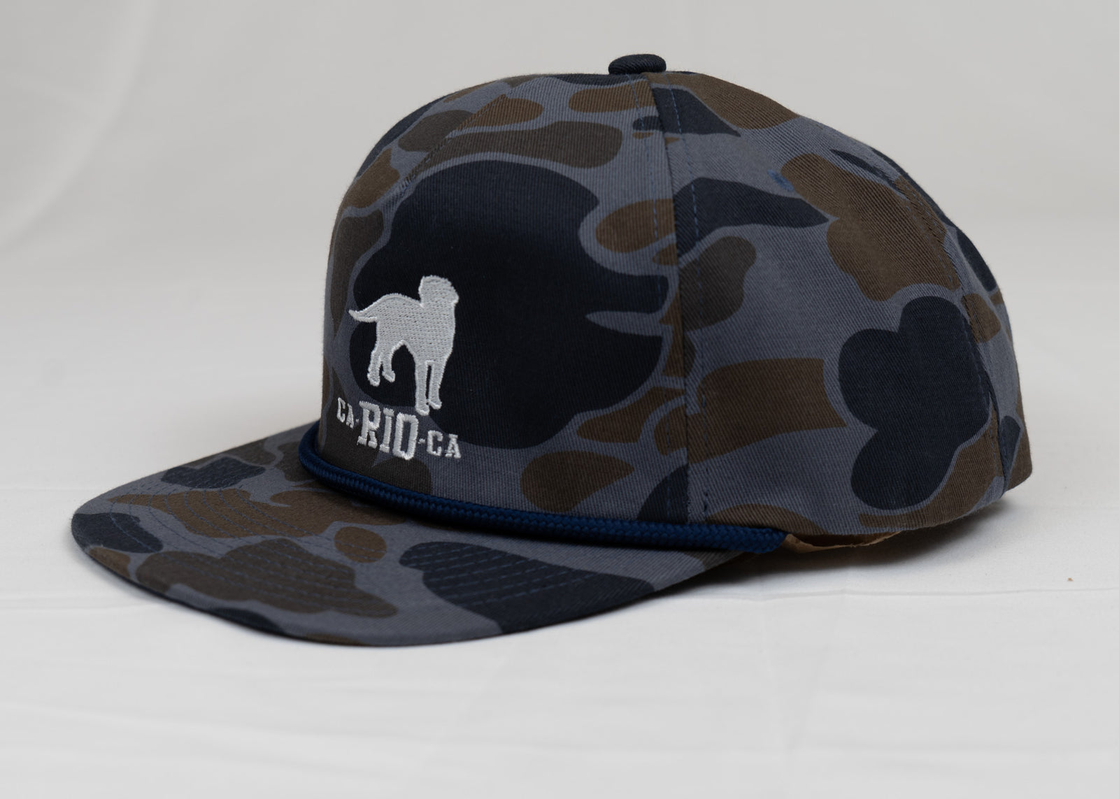 OLD SCHOOL CAMO UNSTRUCTURED ROPE HAT - CLEARANCE / FINAL SALES