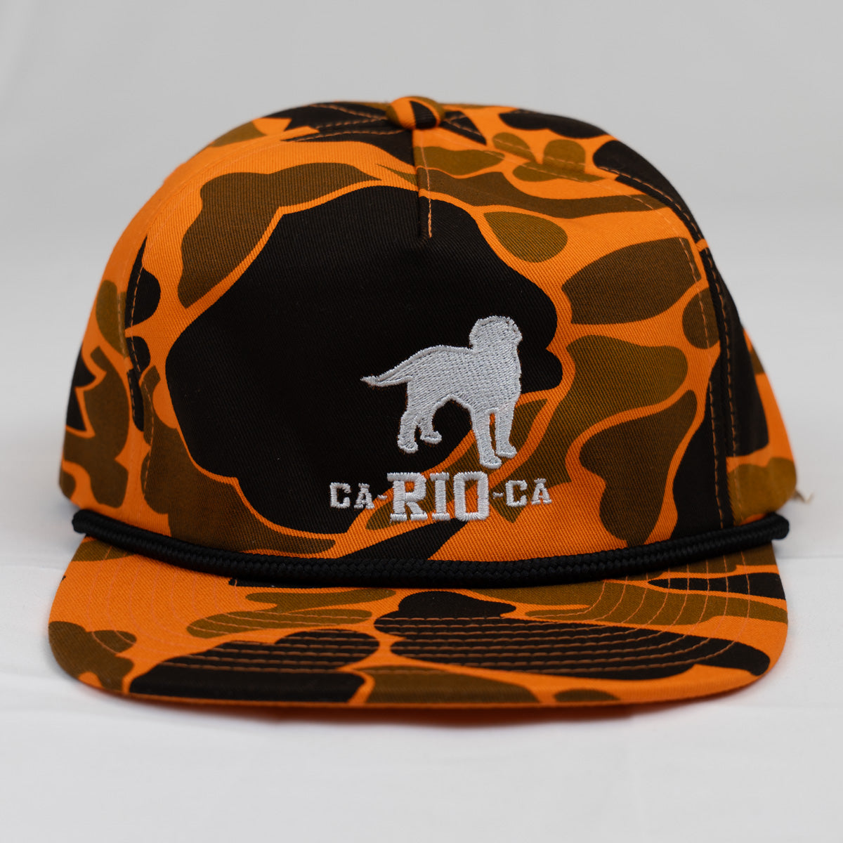 OLD SCHOOL CAMO UNSTRUCTURED ROPE HAT