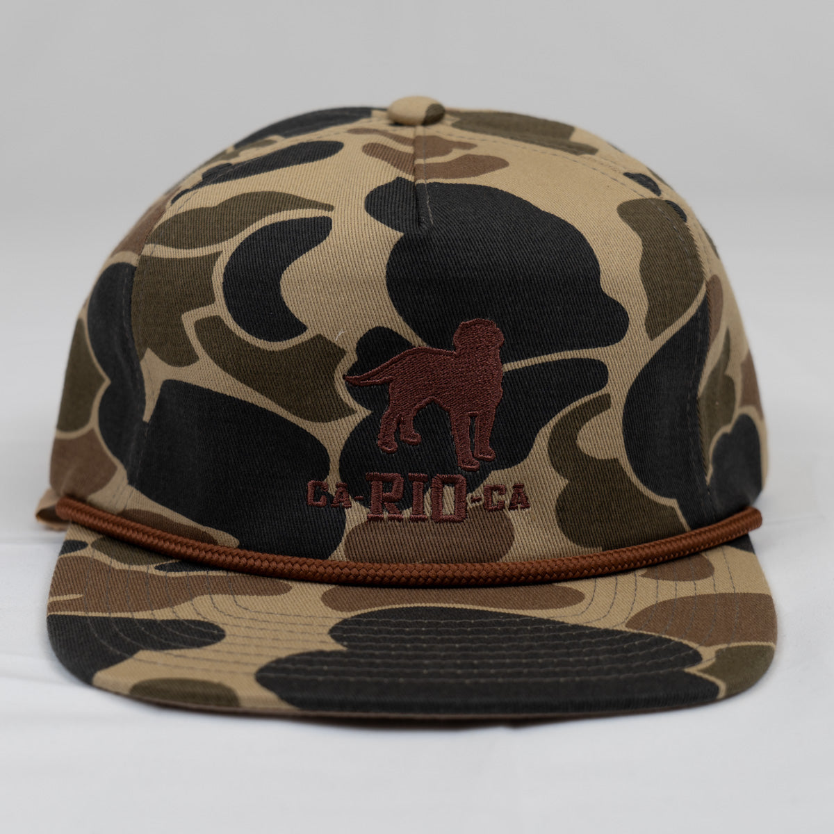 OLD SCHOOL CAMO UNSTRUCTURED ROPE HAT - CLEARANCE / FINAL SALES