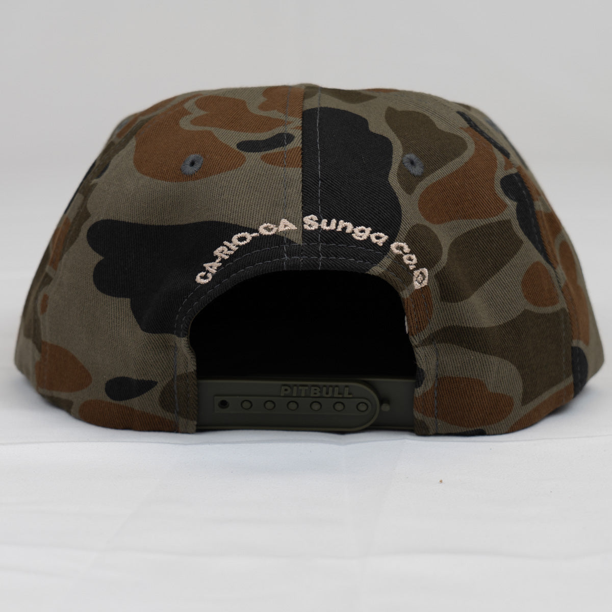 OLD SCHOOL CAMO UNSTRUCTURED ROPE HAT - CLEARANCE / FINAL SALES