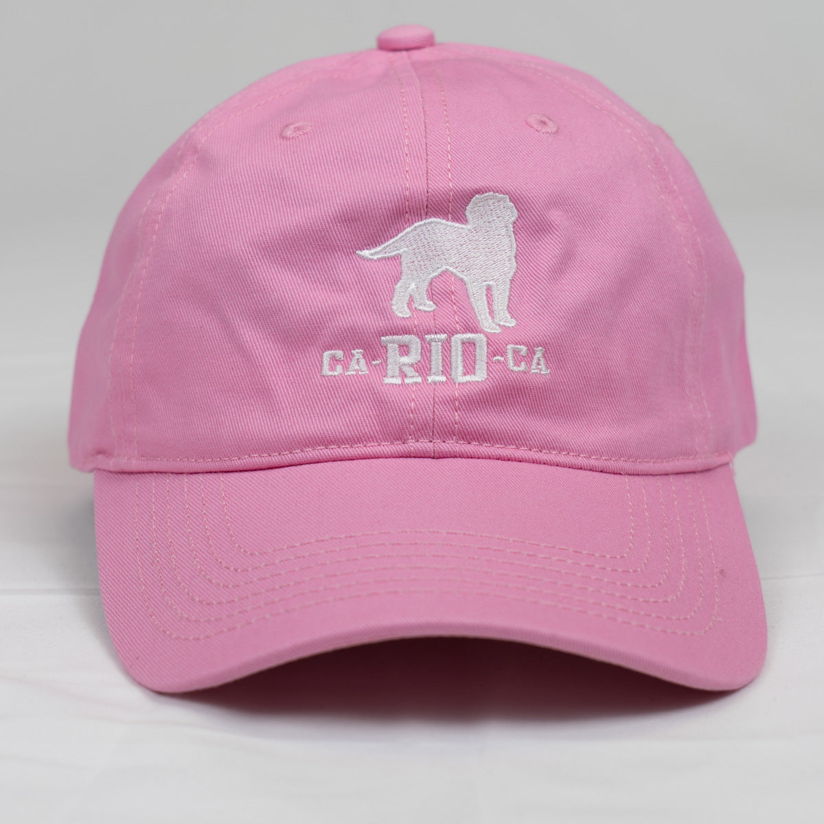 CA-RIO-CA Logotipo Bordado Diseñador Dad Hat - Gorra Trucker Hombre - Múltiples Colores