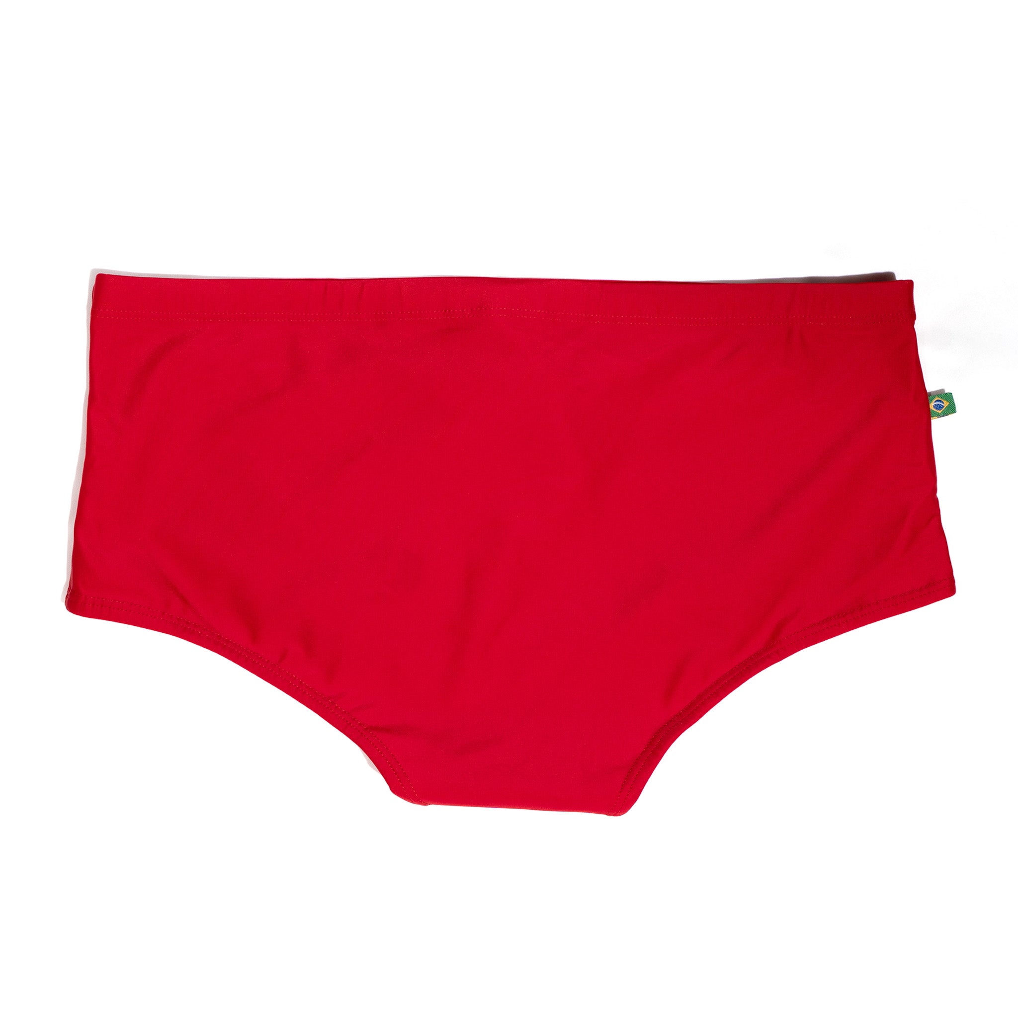 Sunga Tradicional Quadrada Lisa - Moda Praia Masculina