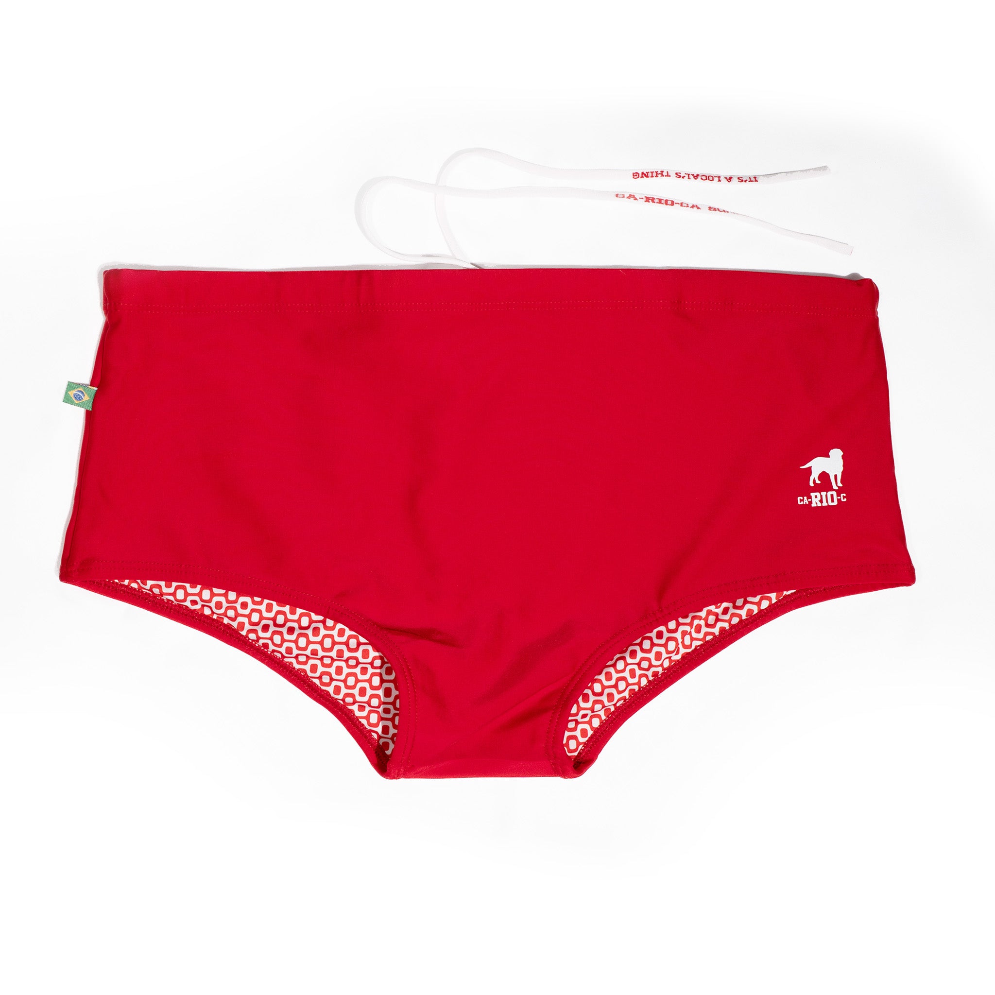 Sunga Tradicional Quadrada Lisa - Moda Praia Masculina