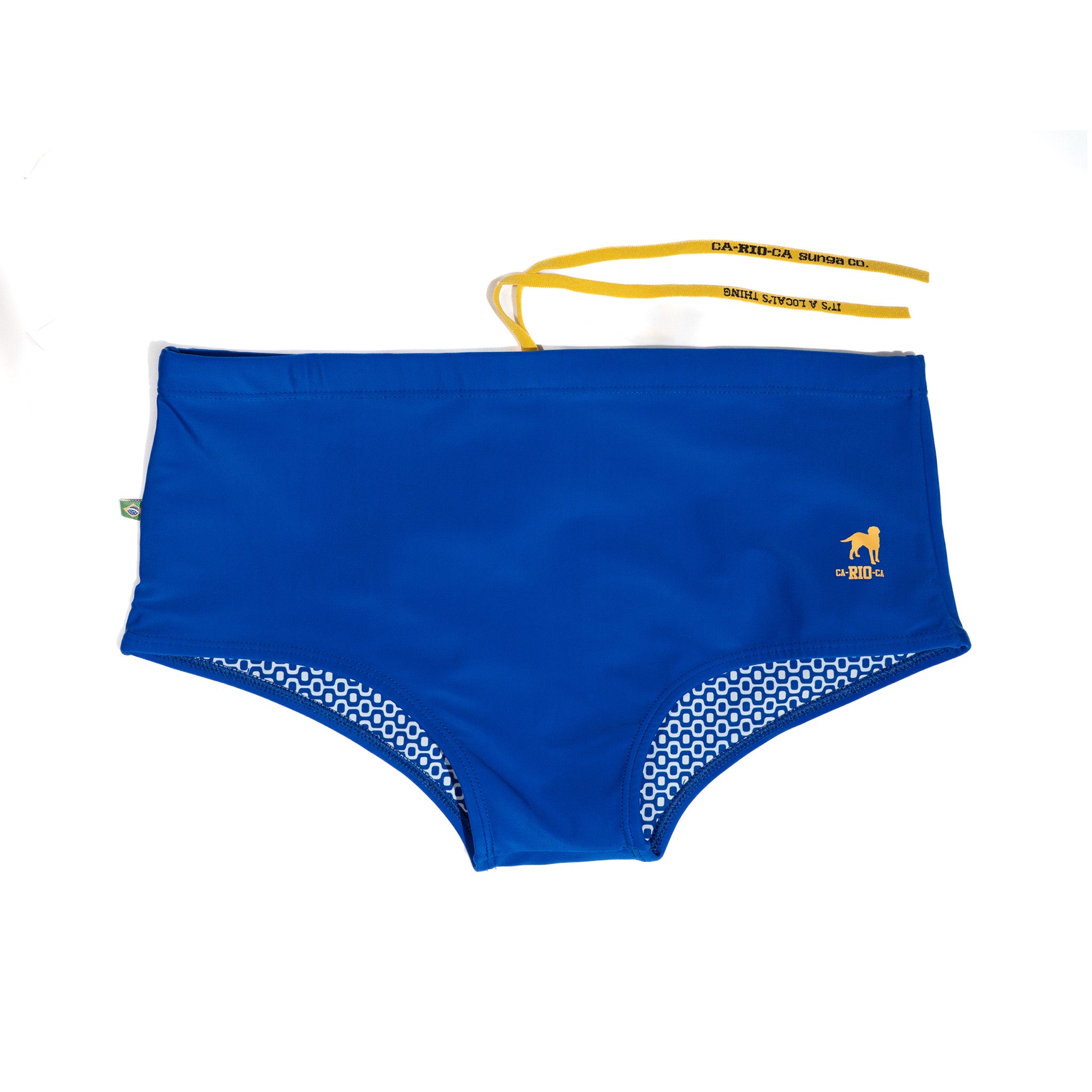 Sunga Tradicional Quadrada Lisa - Moda Praia Masculina