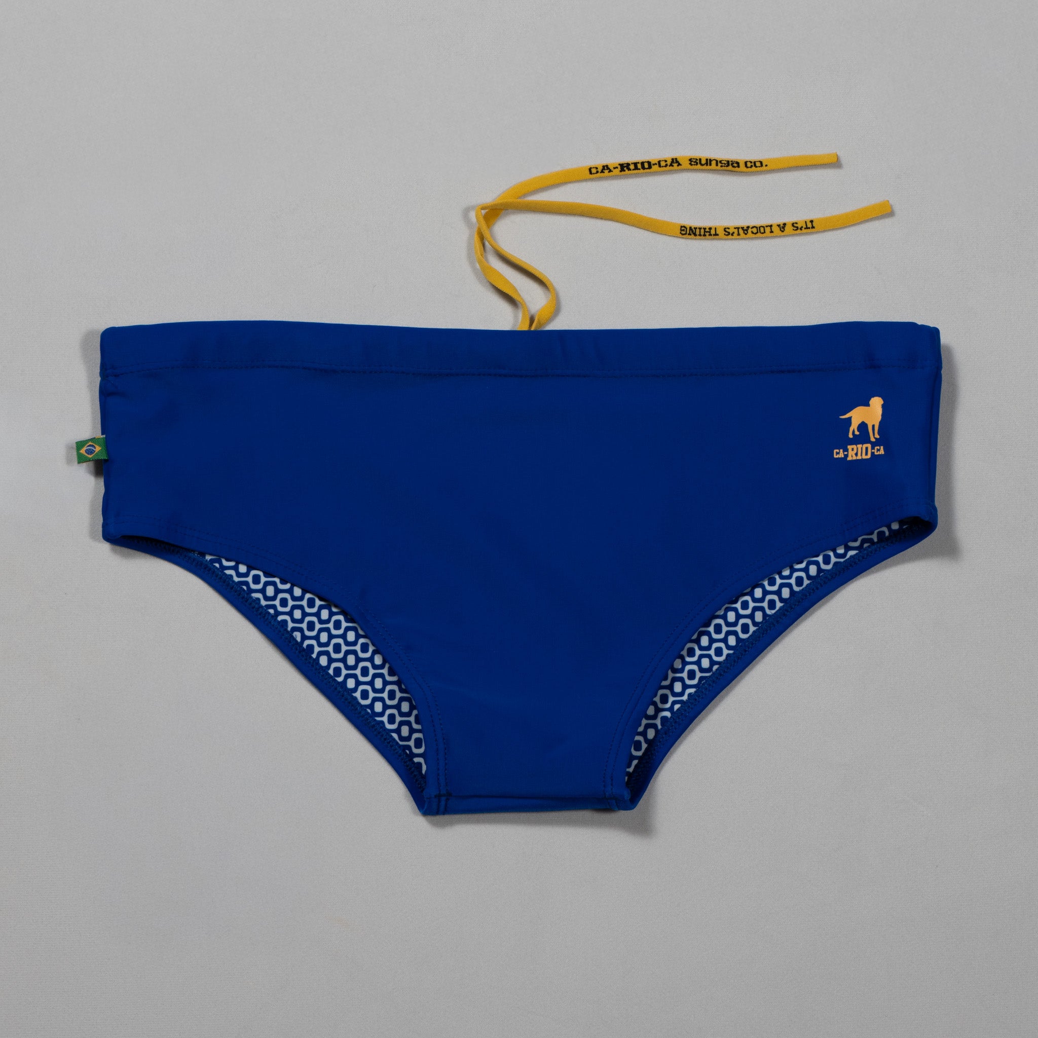 Sunga com Recorte e Cós Baixo — Roupa de Banho Masculina