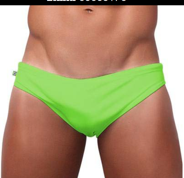 JUREIA VERDE GREEN Men's Swimming Sunga - Beachwear for Men -CLEARANCE / FINAL SALES