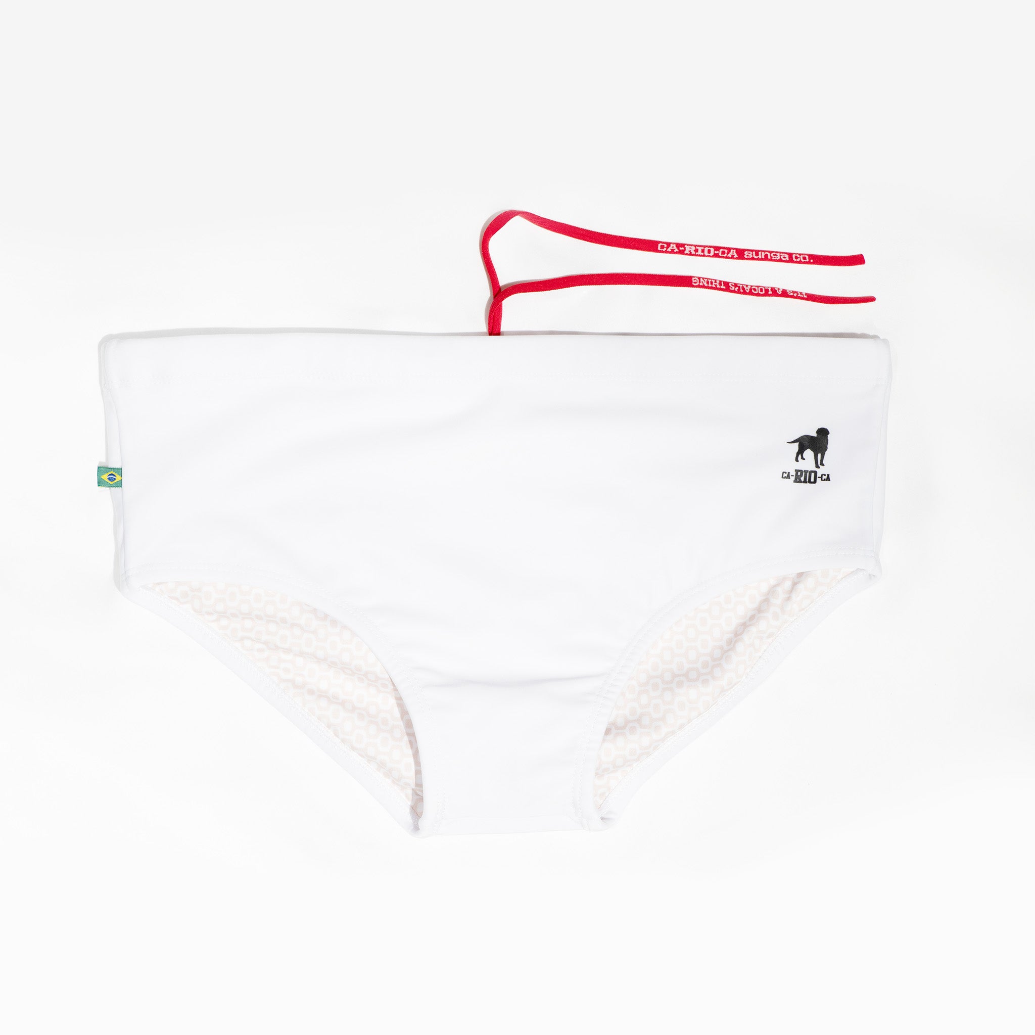 Branco / White  Men's Swimming Sunga - Beachwear for Men
