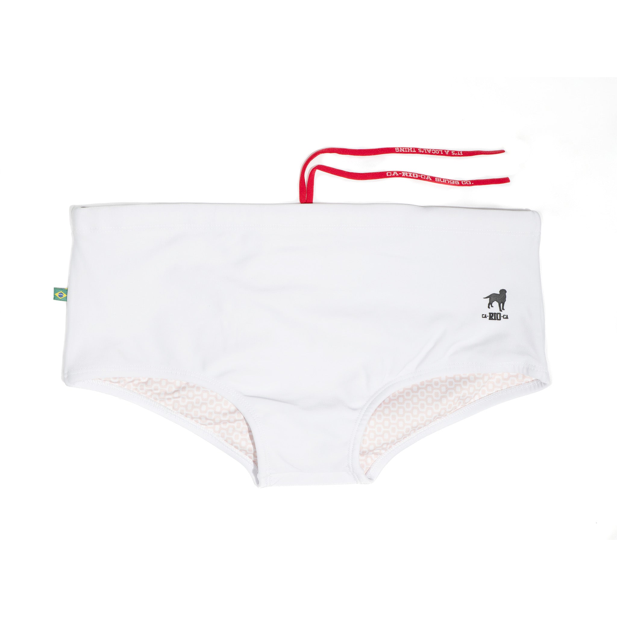 Branco / White  Men's Swimming Sunga - Beachwear for Men