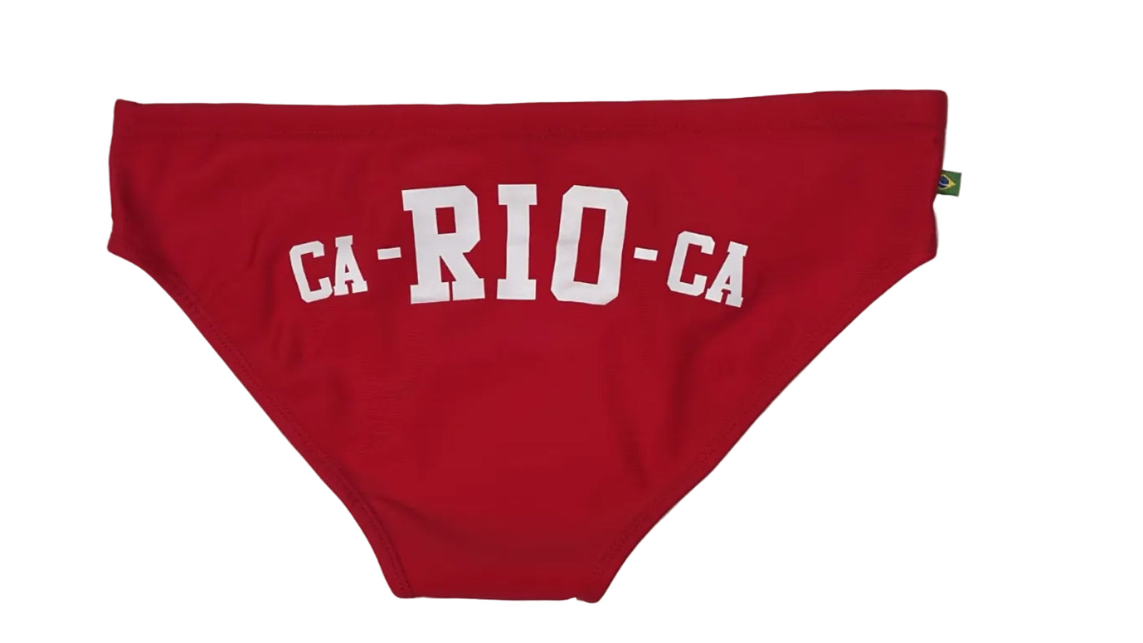 Biquíni de Natação com LOGO CA-RIO-CA - Sunga Masculina - Moda Praia para Homens