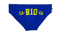 Biquíni de Natação com LOGO CA-RIO-CA - Sunga Masculina - Moda Praia para Homens
