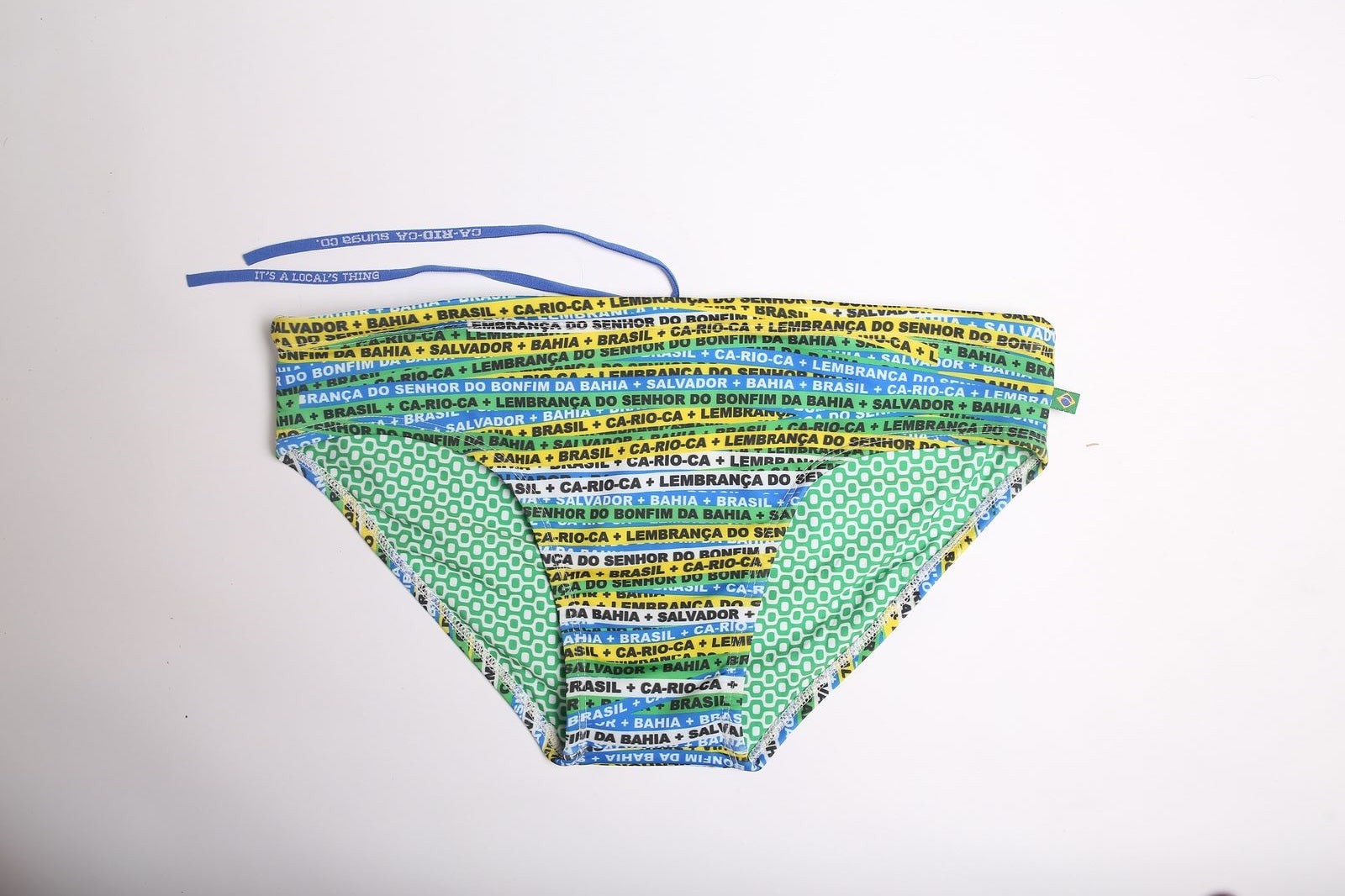 Bonfim Green Sunga in Brief & Classic cut - Men's Designer Swimwear