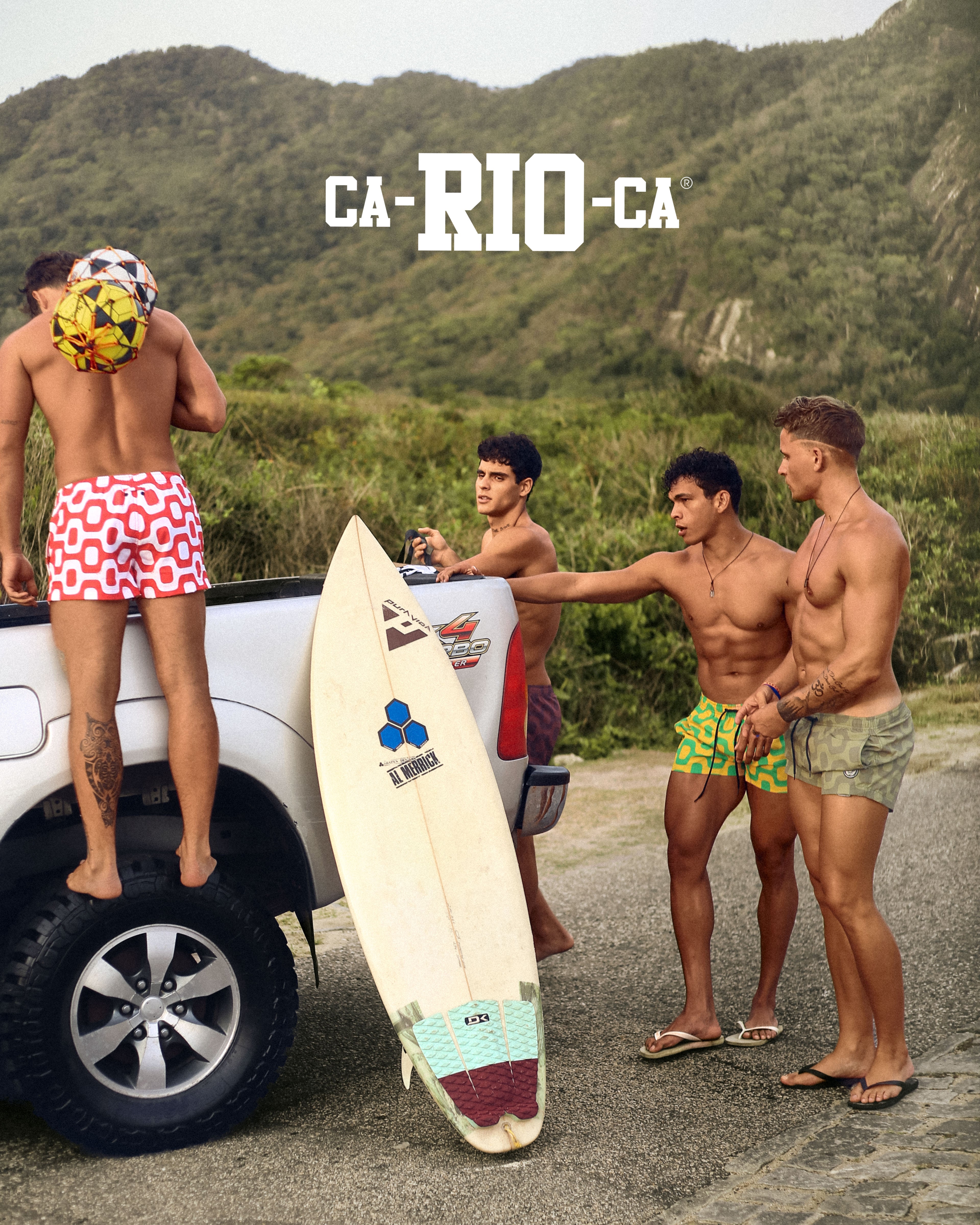Shorts para Pavimento VERMELHO E BRANCO - Shorts Italianos