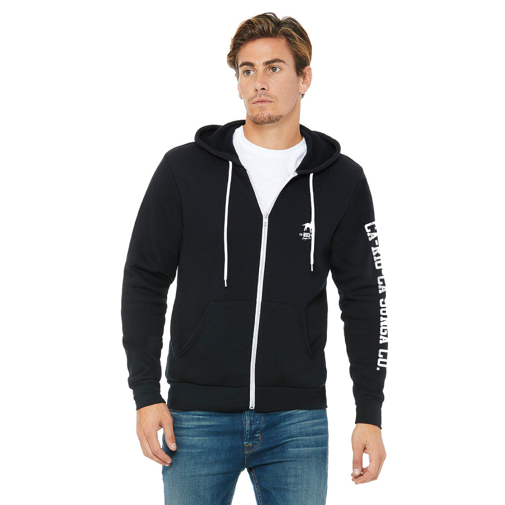 CA RIO CA Logotipo Zip Up Hoodie CLEARANCE FINAL SALES