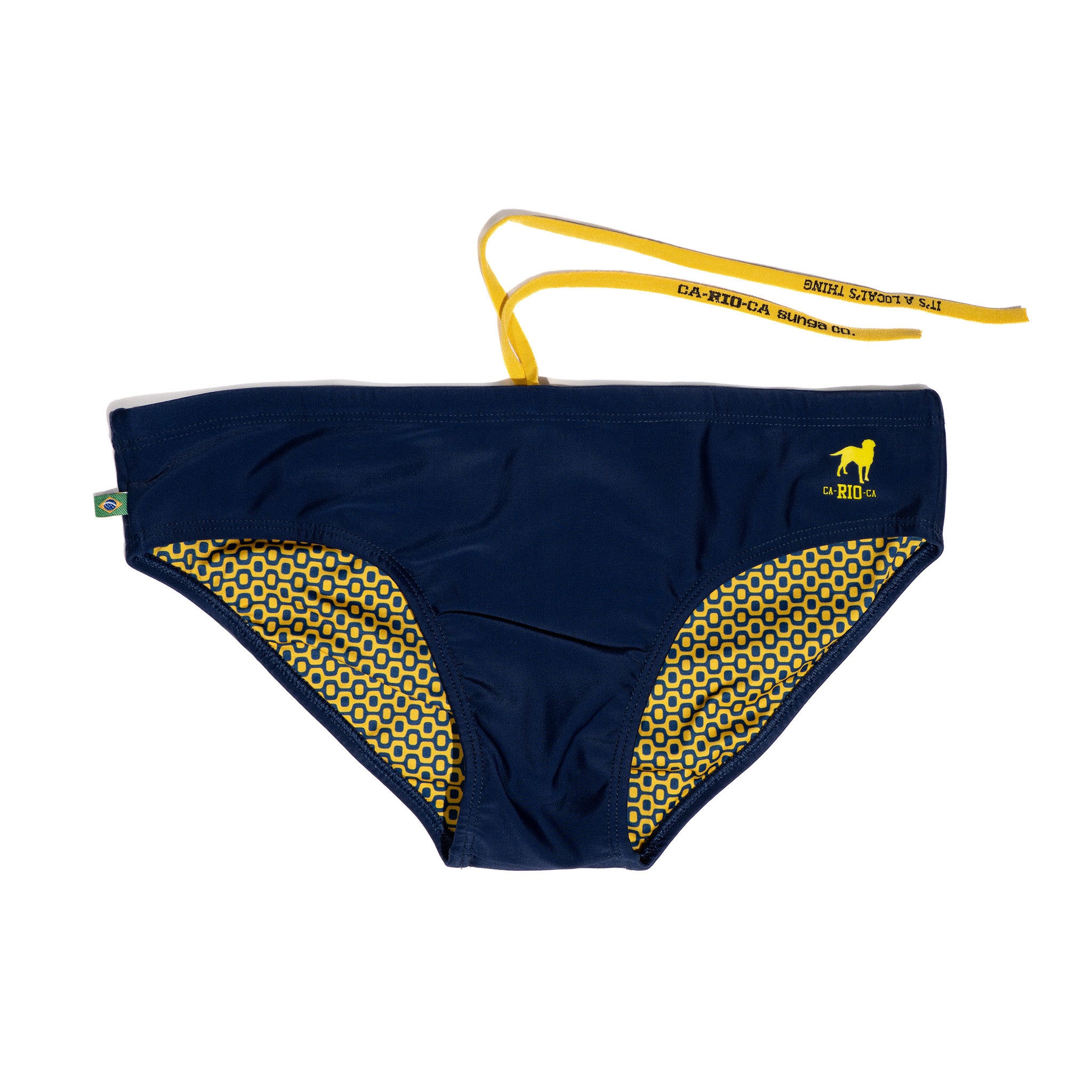 Brief Cut Solids Sunga - Male Bathing Suit