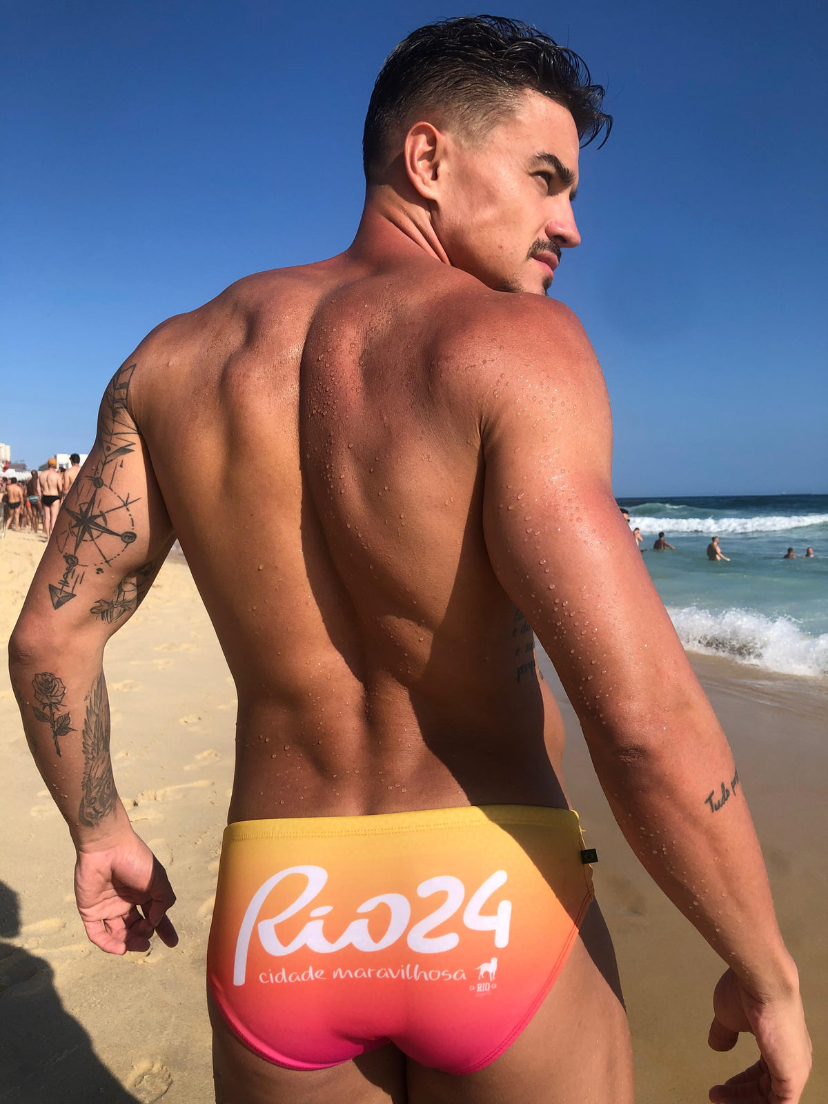 CA-RIO-CA Promo Rio24 Print Men&#39;s Designer Swimwear