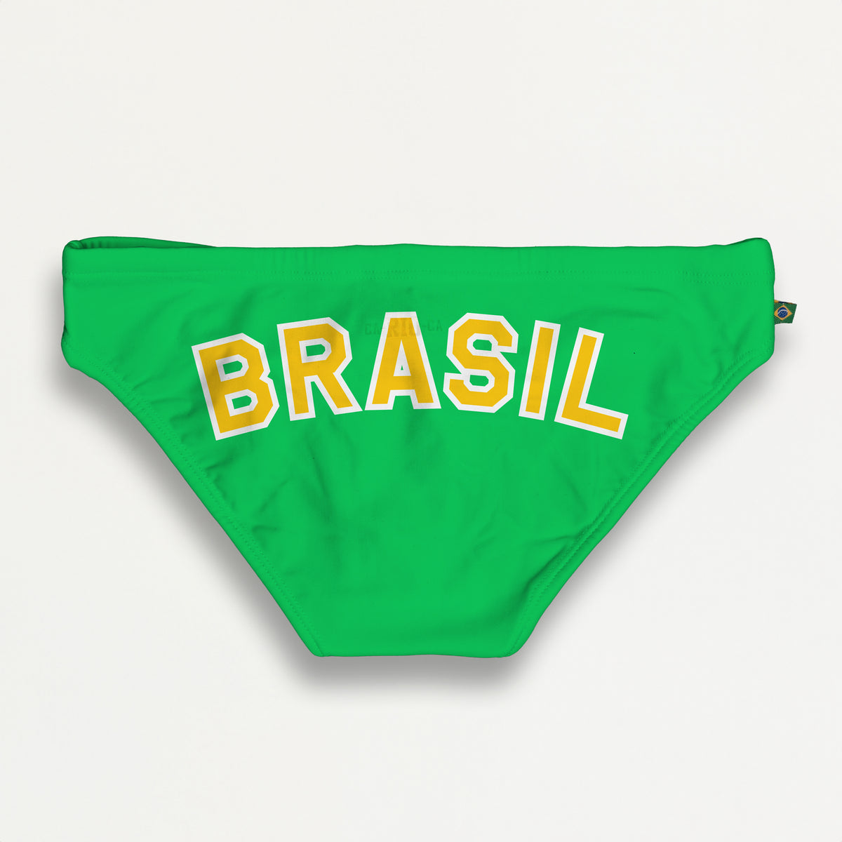 TEAM BRASIL FLAG SUNGA - Moda Praia Masculina - Sunga Masculina Brasileira