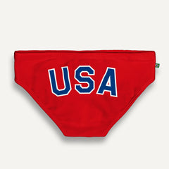 Ropa de baño para hombre con estampado de bandera de EE. UU. - Trajes de baño para hombre