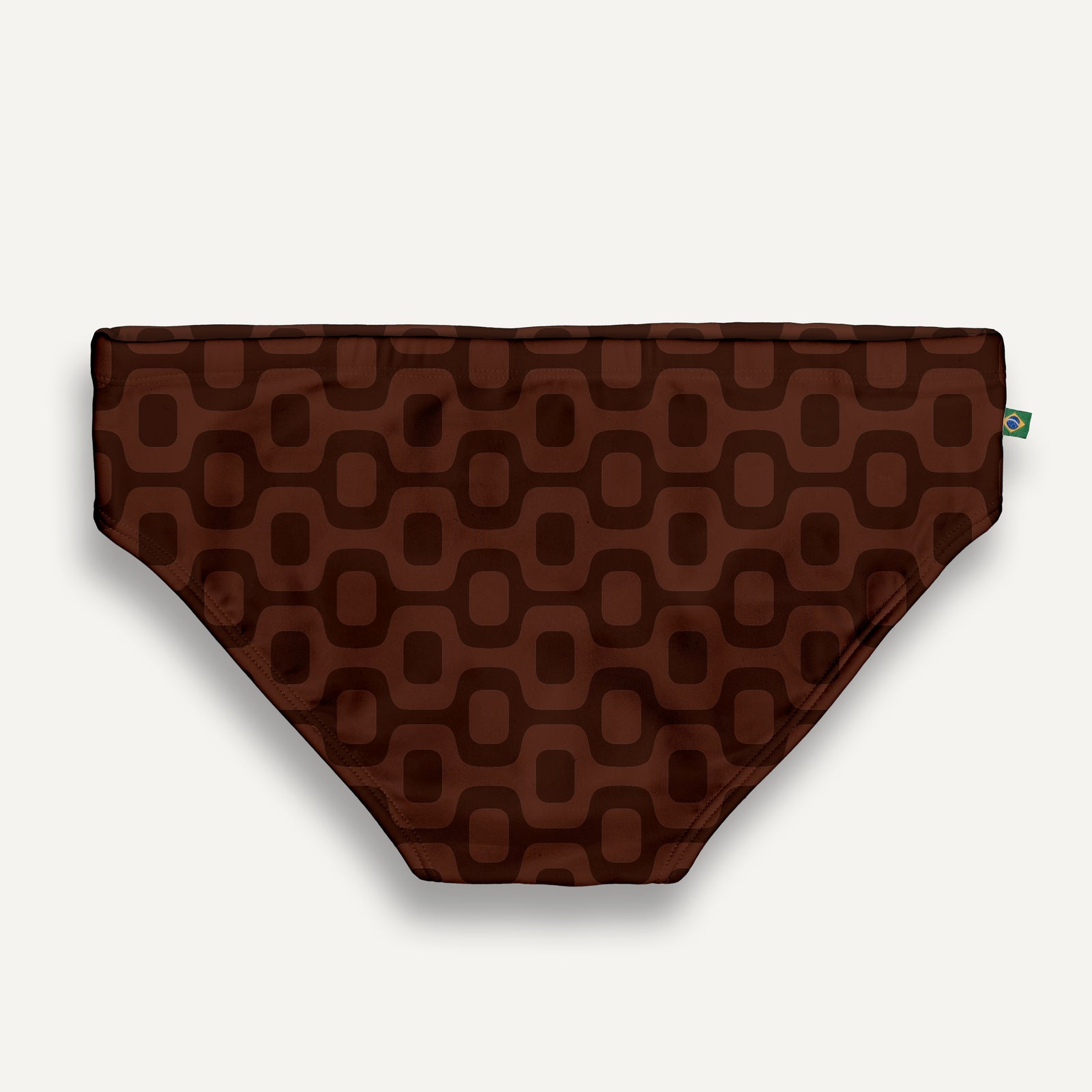 JAVA BROWN PAVEMENT SUNGA in Brief & Classic cut - Men's Designer Swimwear *Pre-order