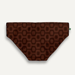 JAVA BROWN PAVEMENT SUNGA in Brief & Classic cut - Men's Designer Swimwear