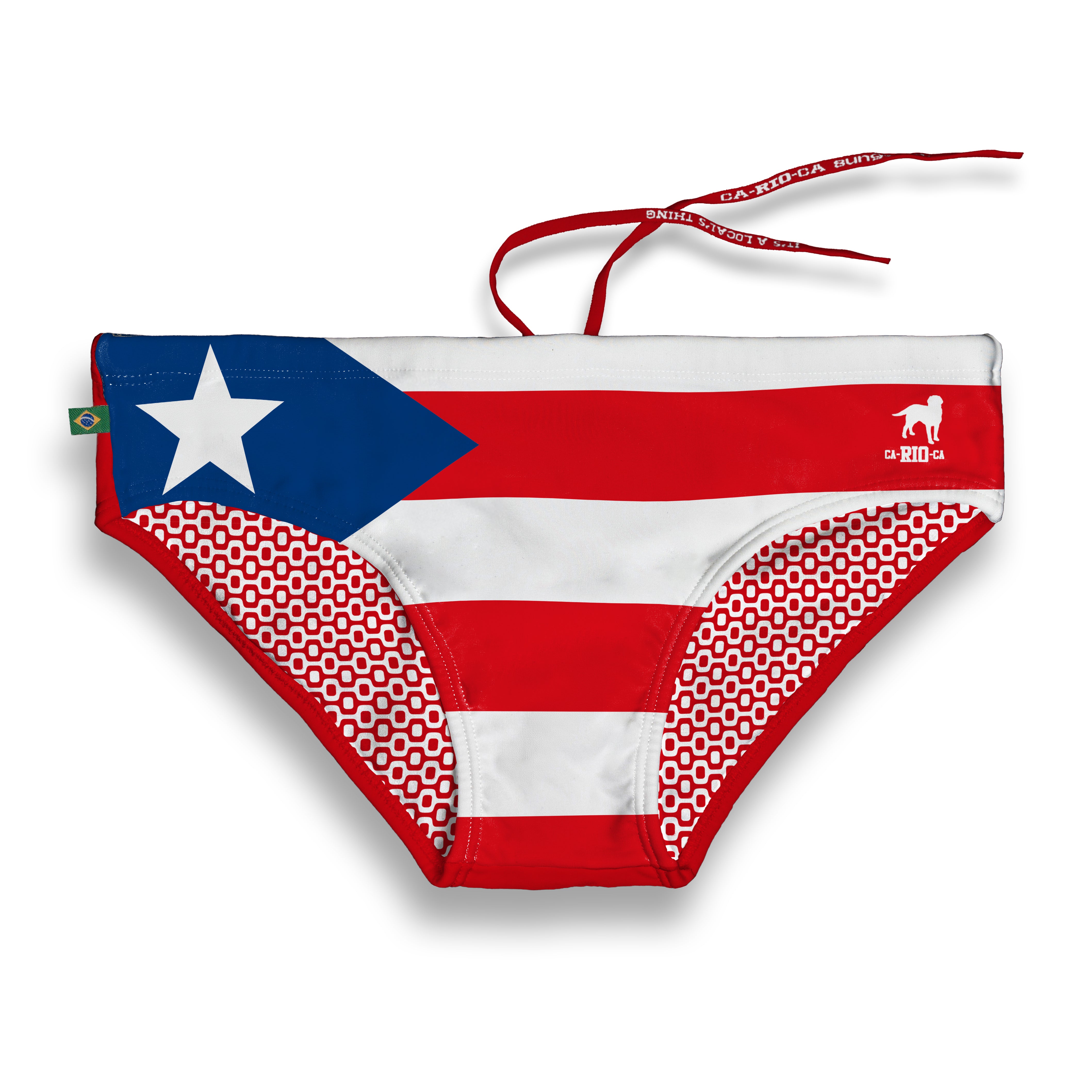 TEAM PUERTO RICO Flag Print Sunga