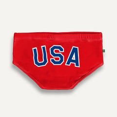 Ropa de baño para hombre con estampado de bandera de EE. UU. - Trajes de baño para hombre