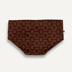 JAVA BROWN PAVEMENT SUNGA in Brief & Classic cut - Men's Designer Swimwear