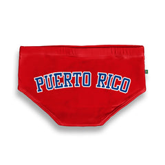 TEAM PUERTO RICO Flag Print Sunga
