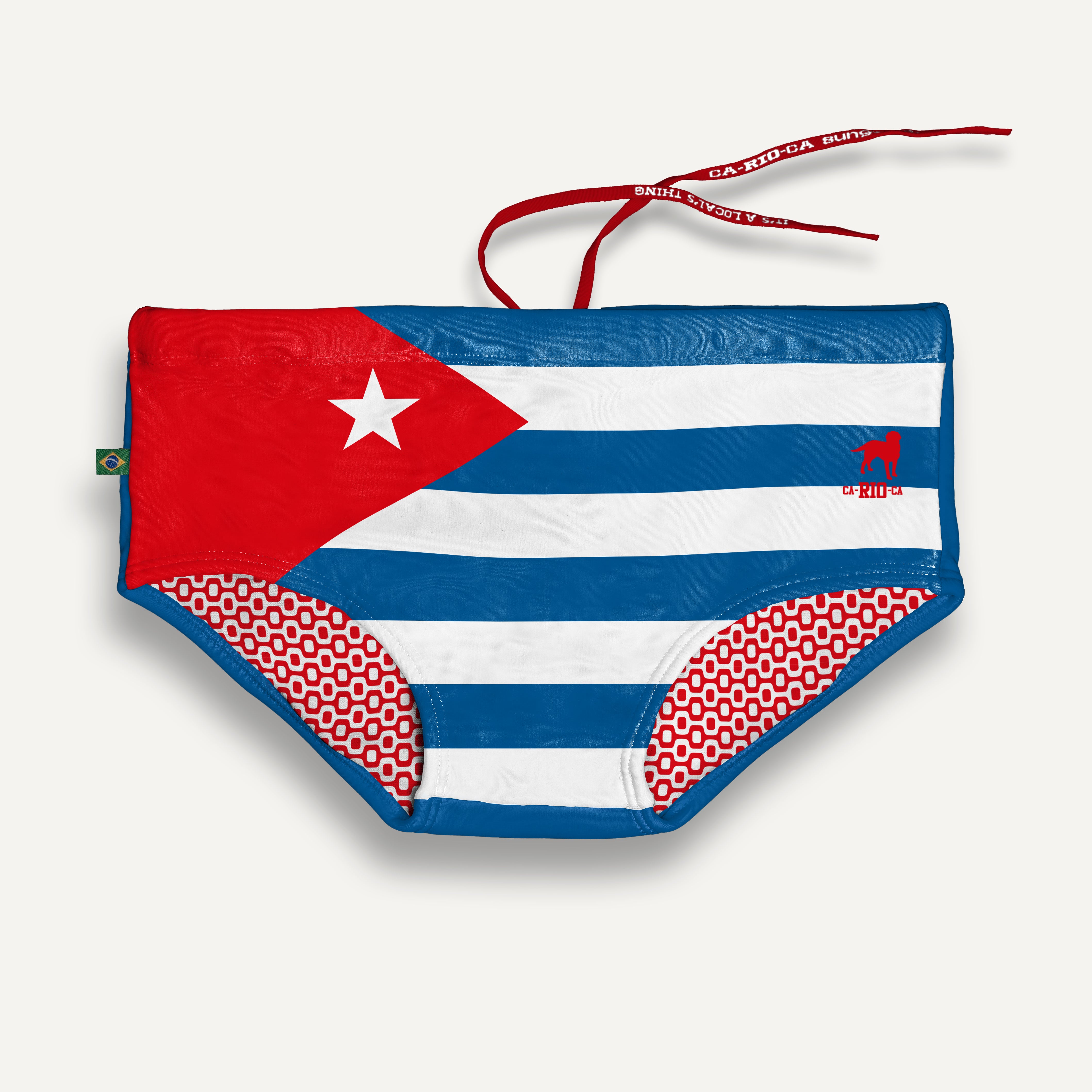 TEAM CUBA 🇨🇺  Flag  Print Sunga - *made on demand