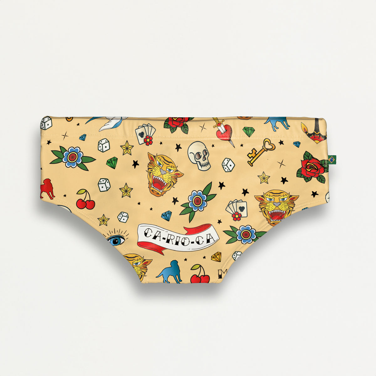 Sailor tattoo Sunga  - Men's Designer Swimwear - CLEARANCE / FINAL SALES