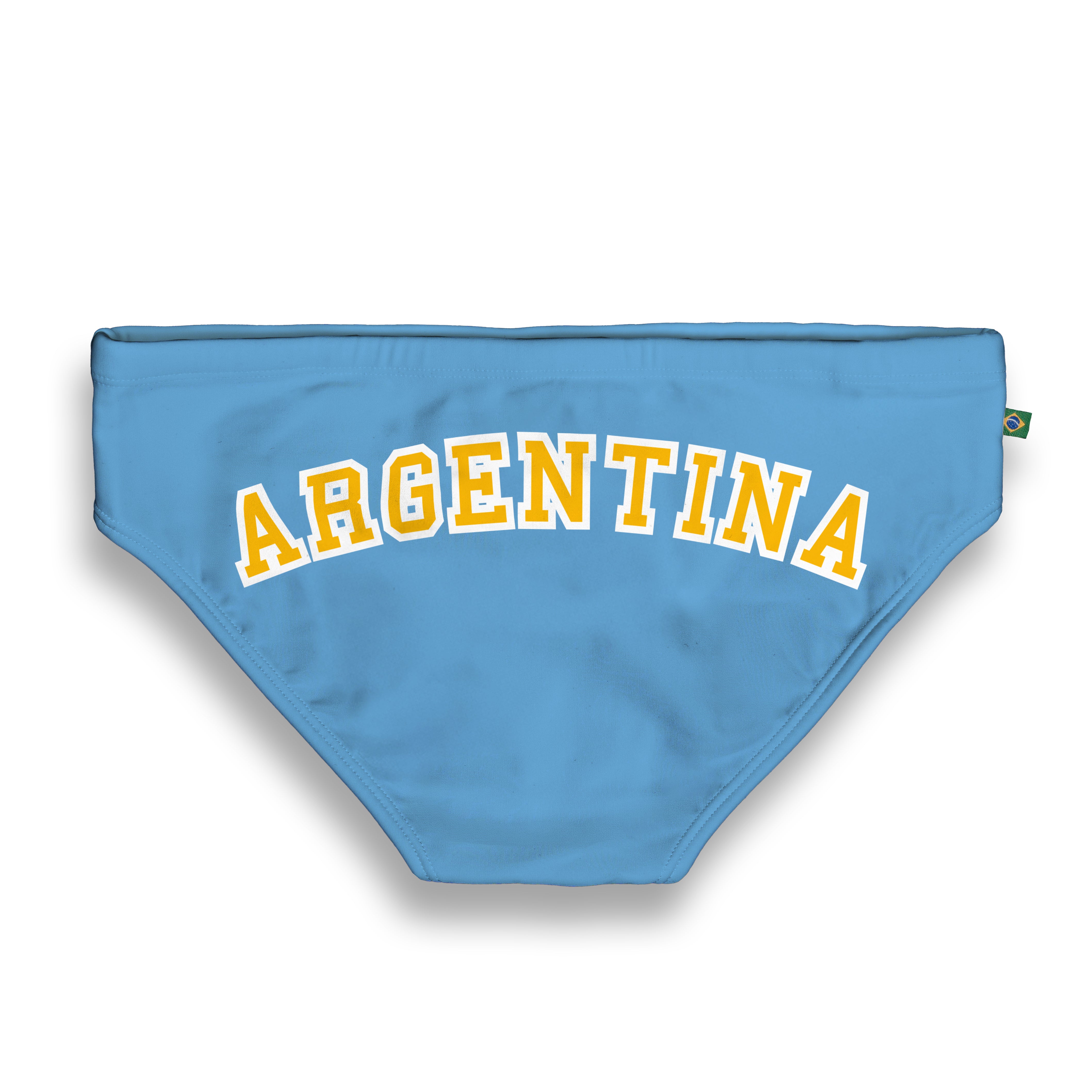 TEAM ARGENTINA  Flag Print Sunga