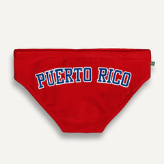 TEAM PUERTO RICO 🇵🇷 Flag Print Sunga - *made on demand