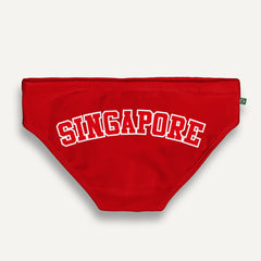 TEAM SINGAPORE 🇸🇬 Flag Print Sunga - *made on demand